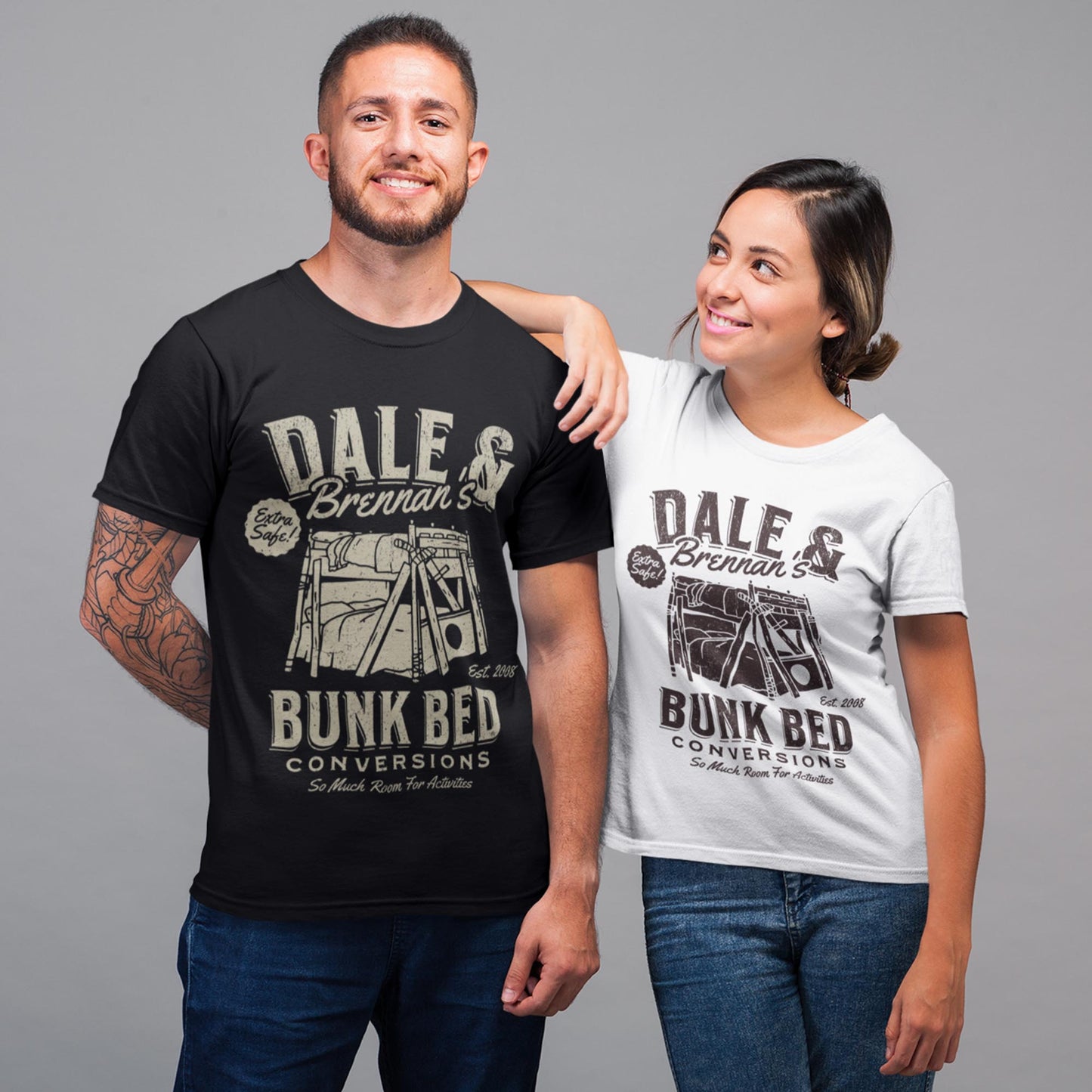 Dale & Brennan's Bunk Bed Conversions Unisex T-Shirt