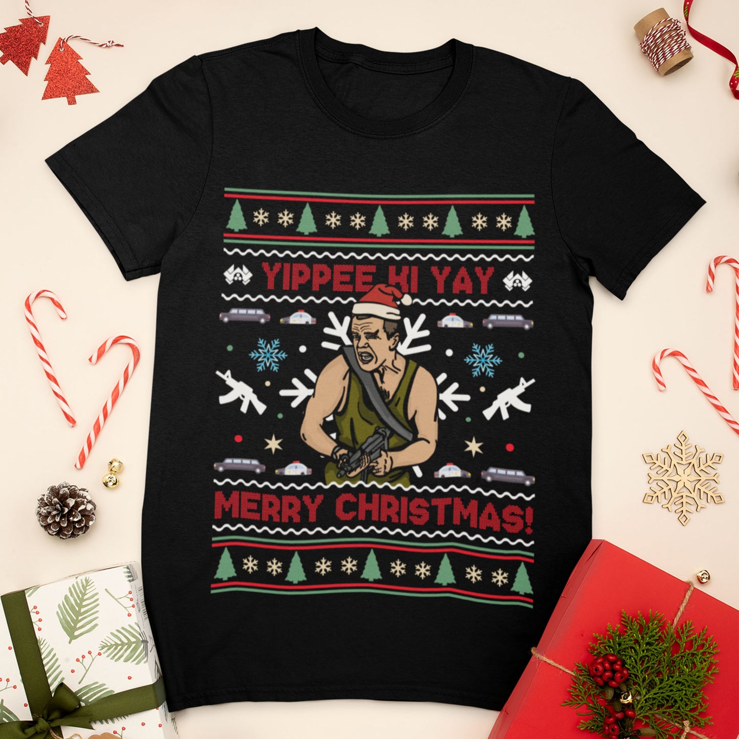 Yippee Ki Yay Merry Christmas T-Shirt