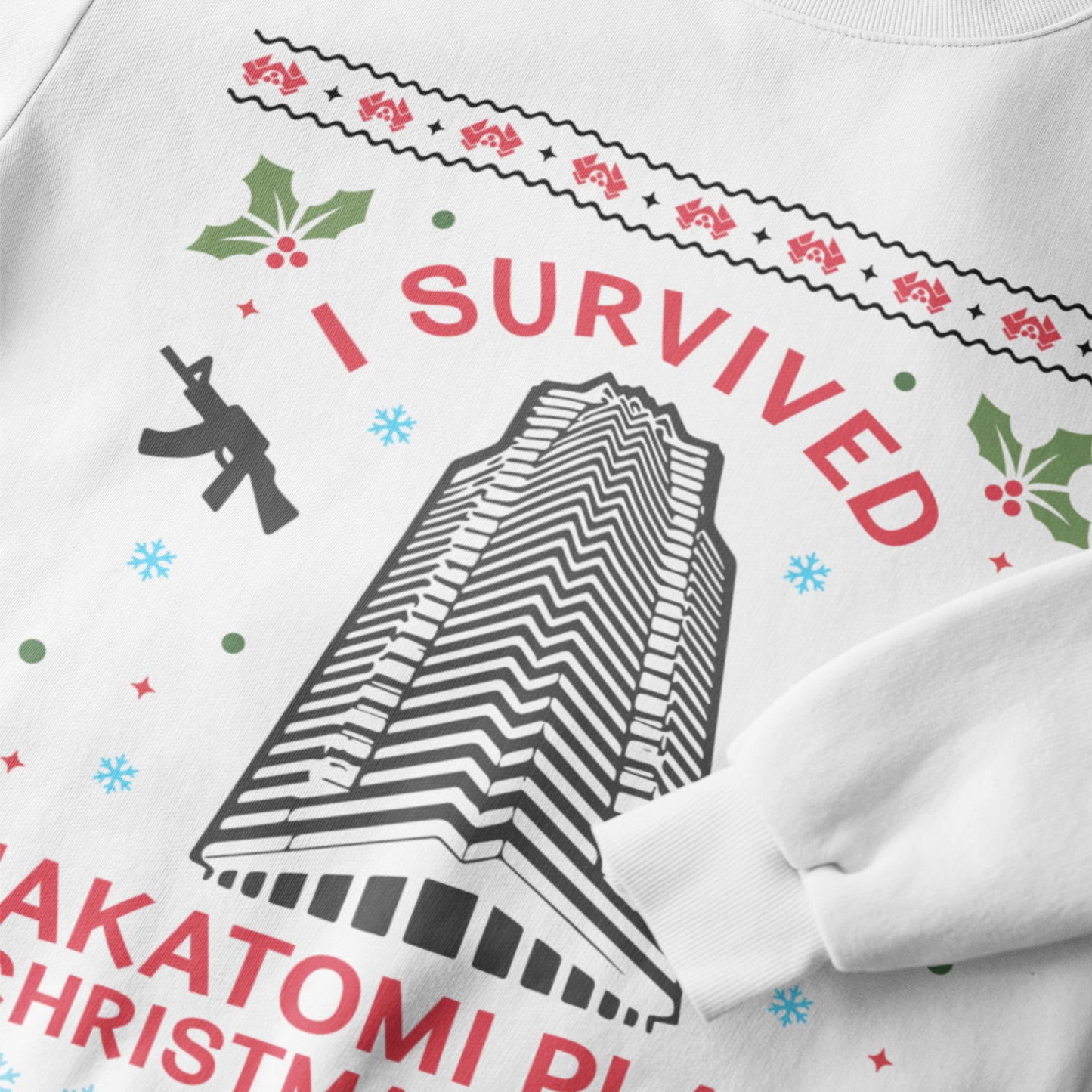 I Survived Nakatomi Plaza Christmas Party Sweatshirt