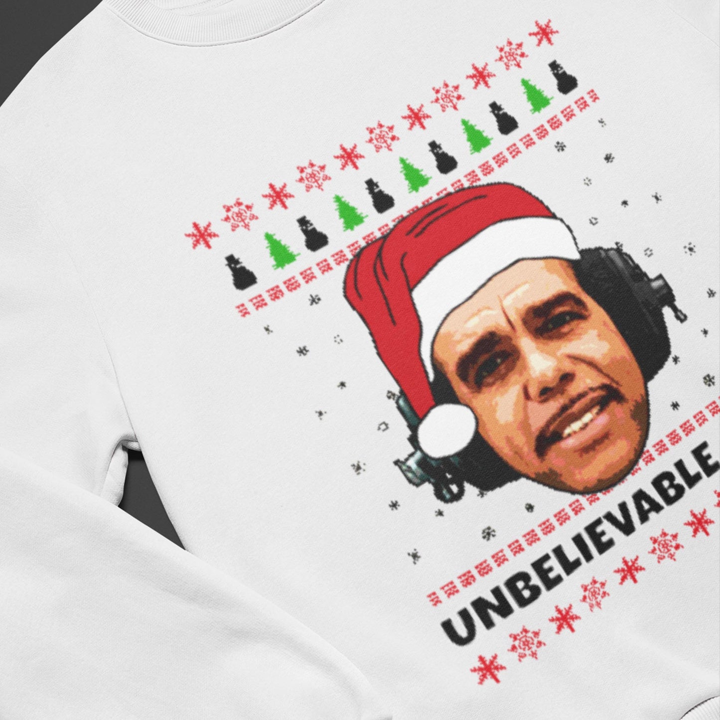 Unbelievable Jeff Christmas Sweatshirt