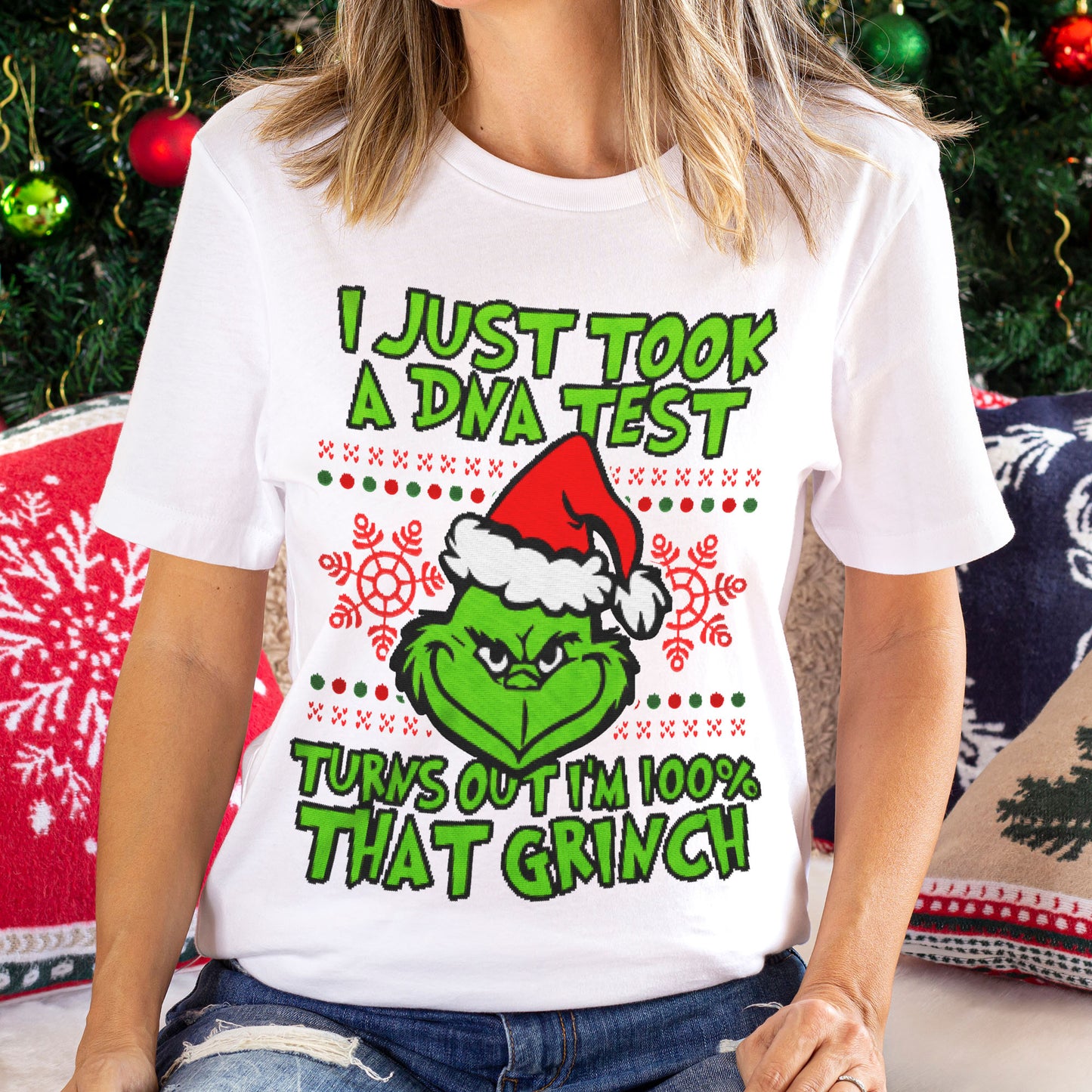 100% That Grinch Christmas T-Shirt