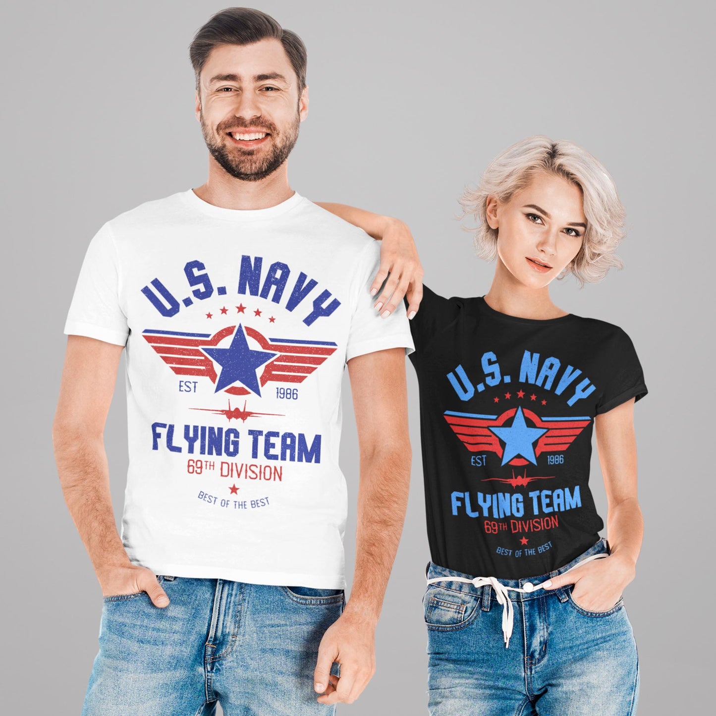 US Navy Flying Team - Top Gun Unisex T-Shirt