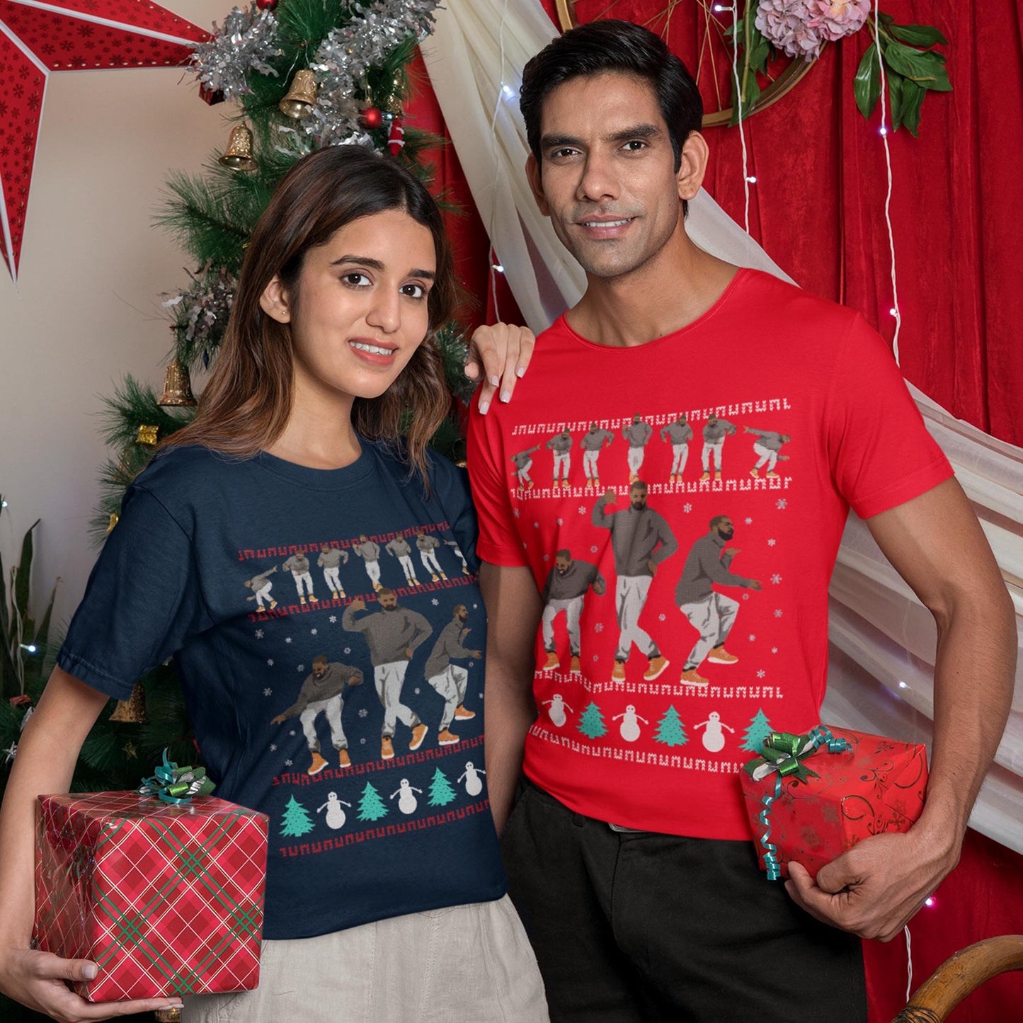 Hotline Bling Christmas T-Shirt