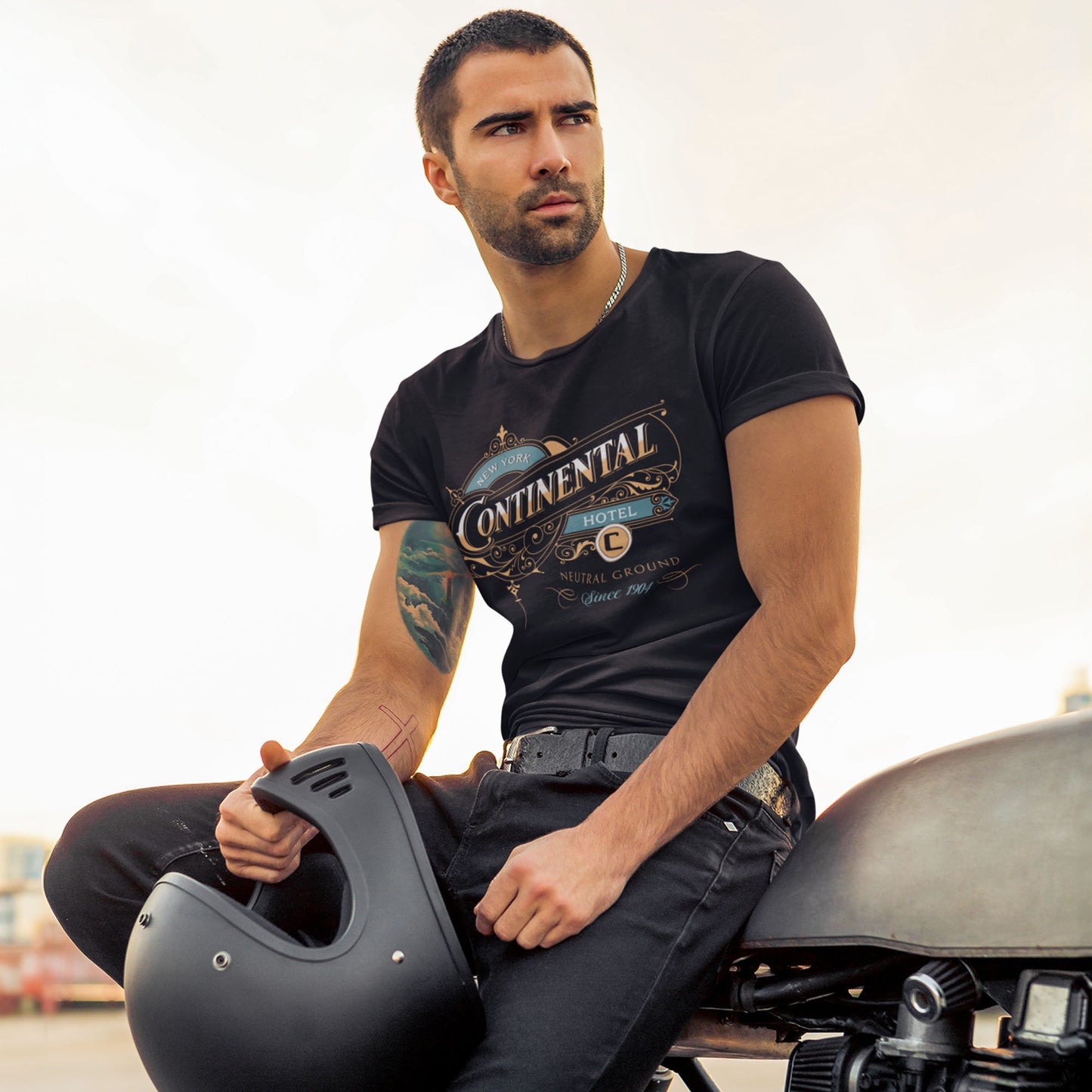 Vintage New York Continental Hotel Unisex T-Shirt