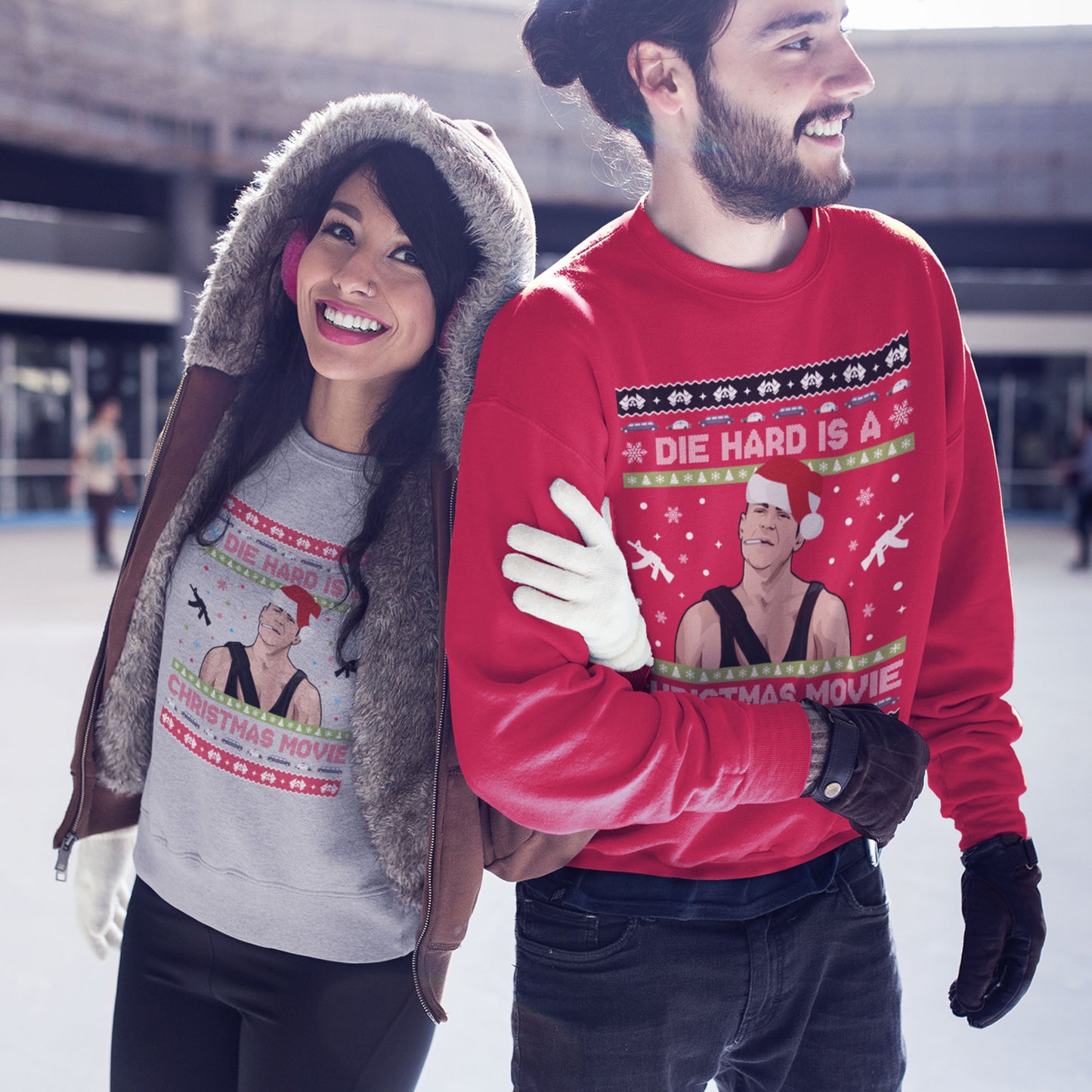 Die Hard Is A Christmas Movie Sweatshirt