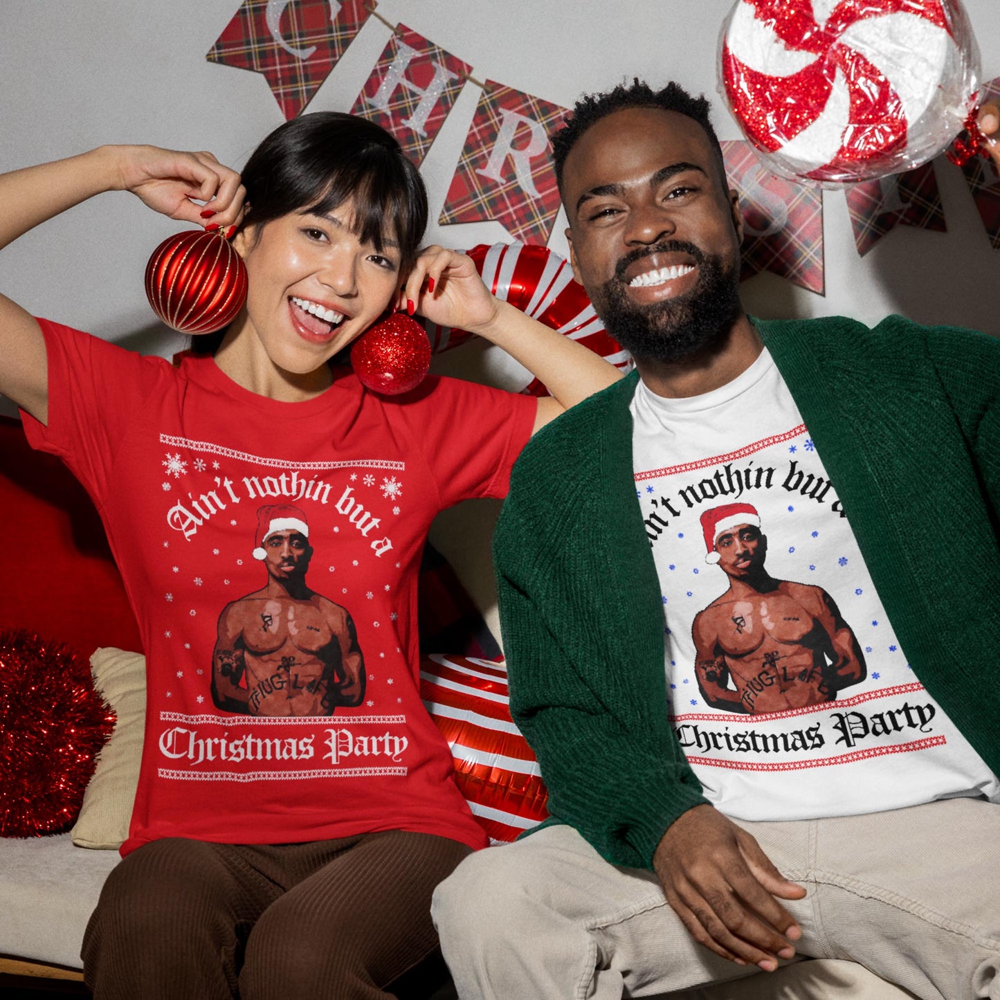 Ain't Nothin But A Christmas Party T-Shirt