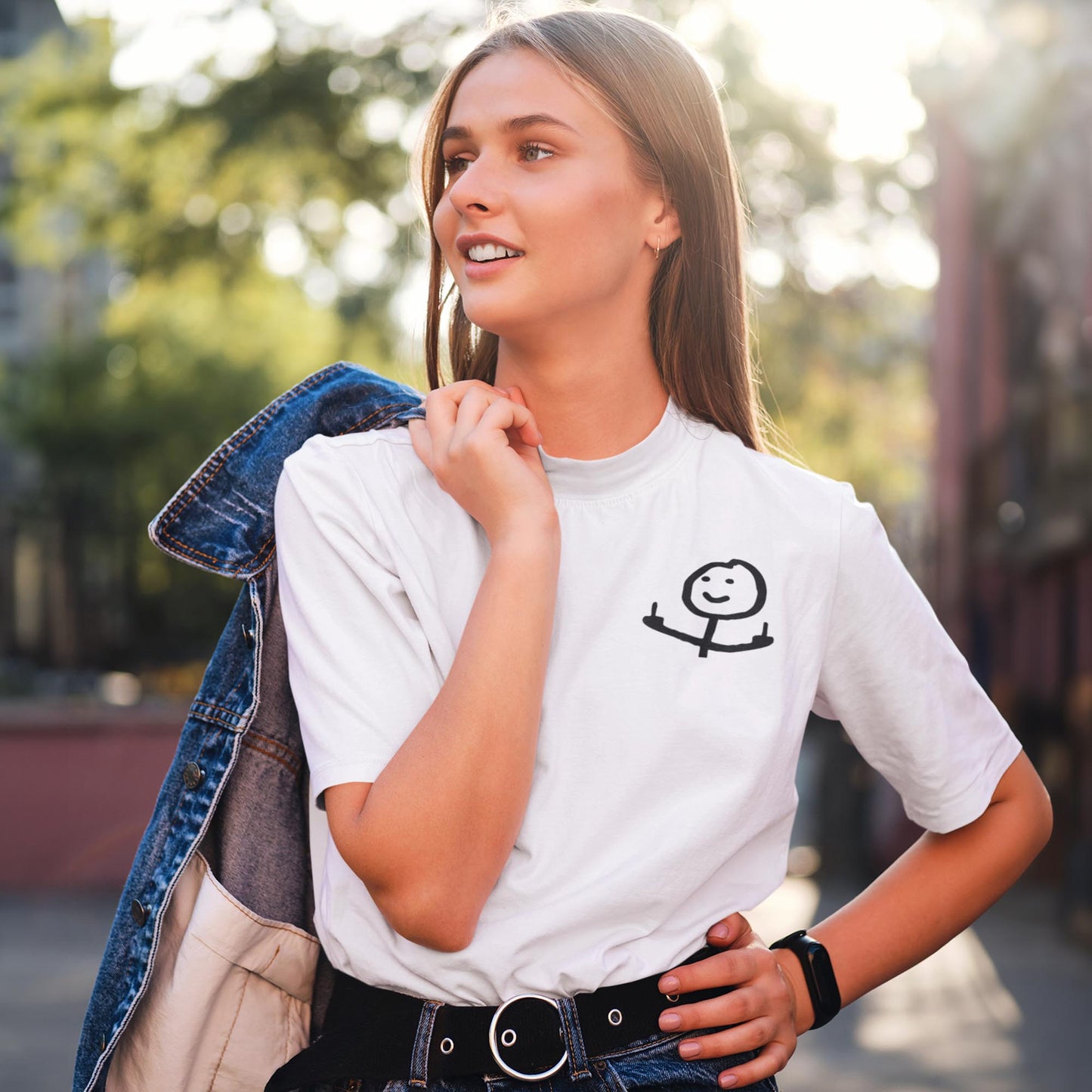 Rebel Stickman Unisex T-Shirt