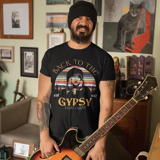 Back To The Gypsy That I Was Unisex T-Shirt
