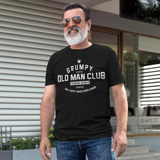 Grumpy Old Man Club Unisex T-Shirt