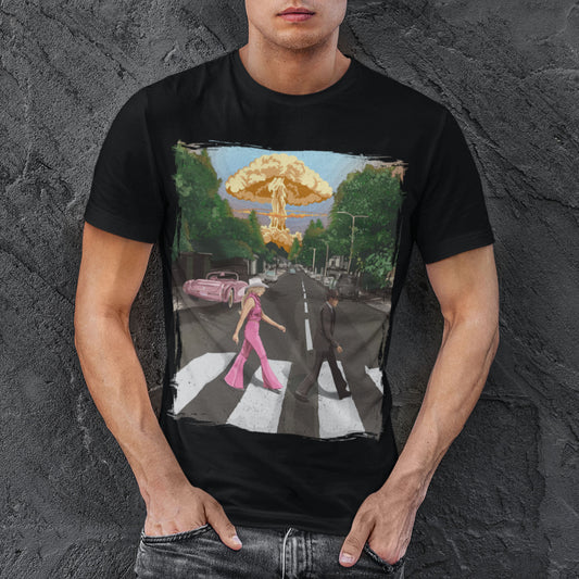 Barbenheimer Road Unisex T-Shirt