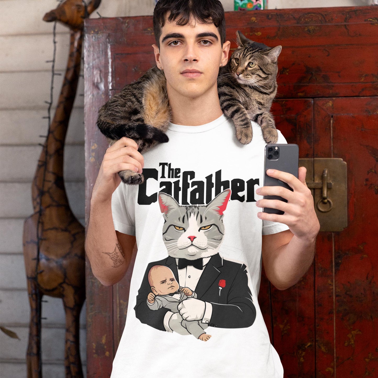 The Catfather Unisex T-Shirt