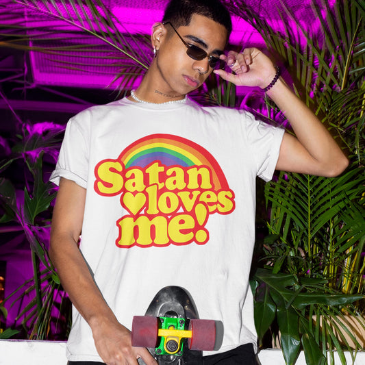 Satan Loves Me! Unisex T-Shirt