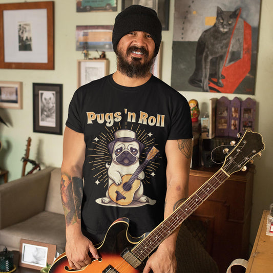 Pugs 'N Roll Unisex T-Shirt