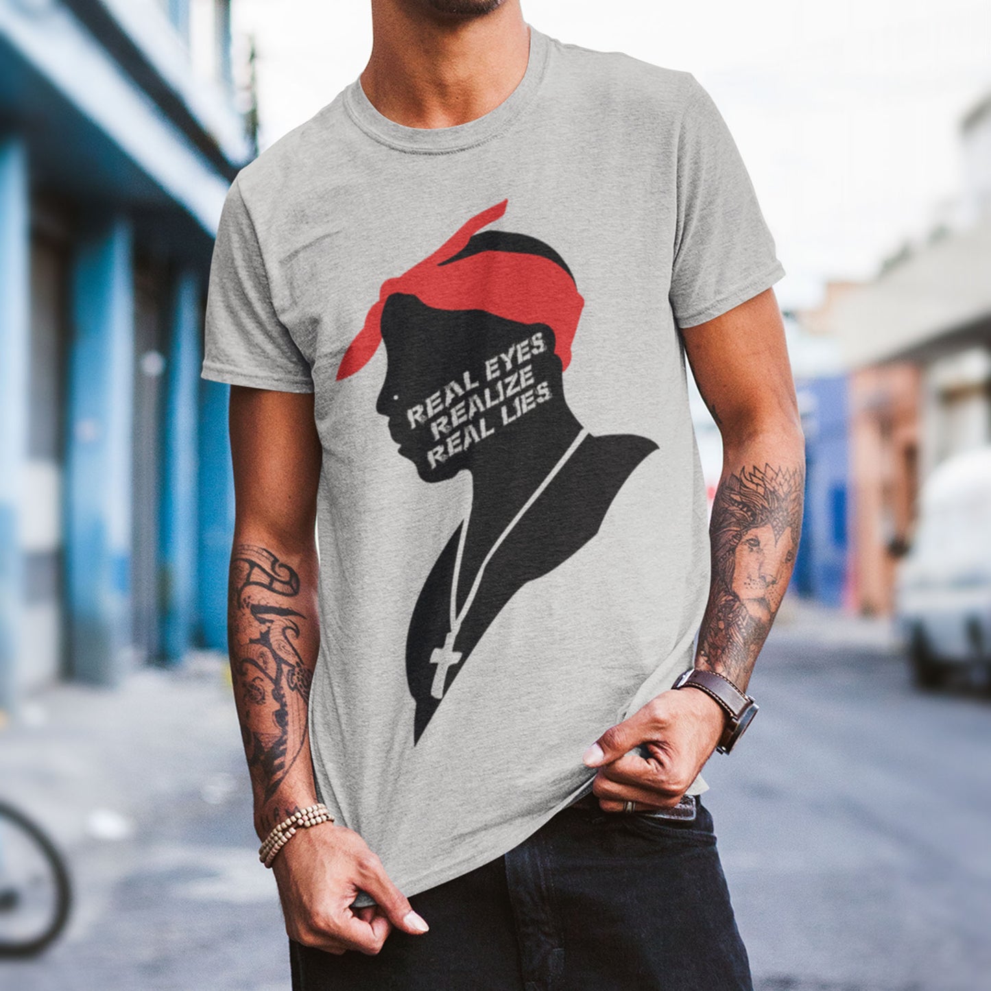Real Eyes Realize Real Lies Unisex T-Shirt