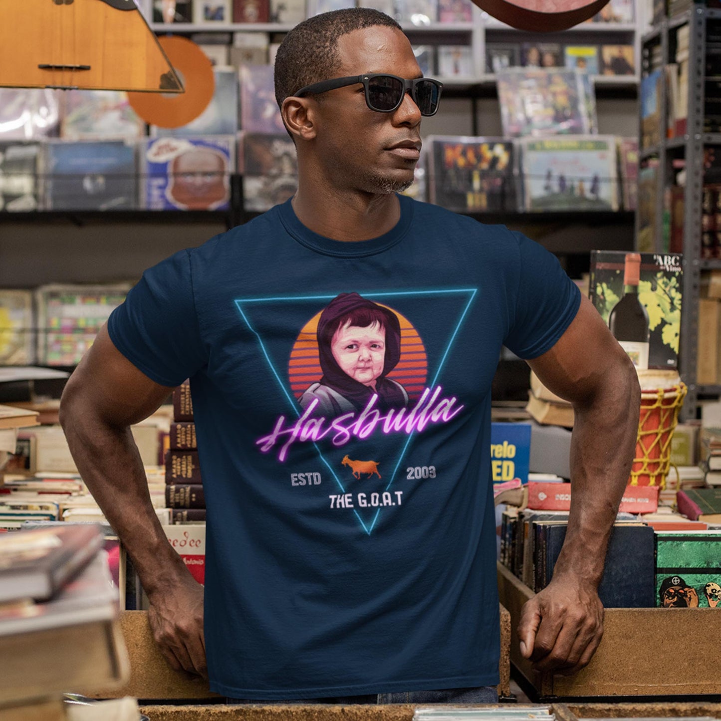 Hasbulla Vintage GOAT Unisex T-Shirt