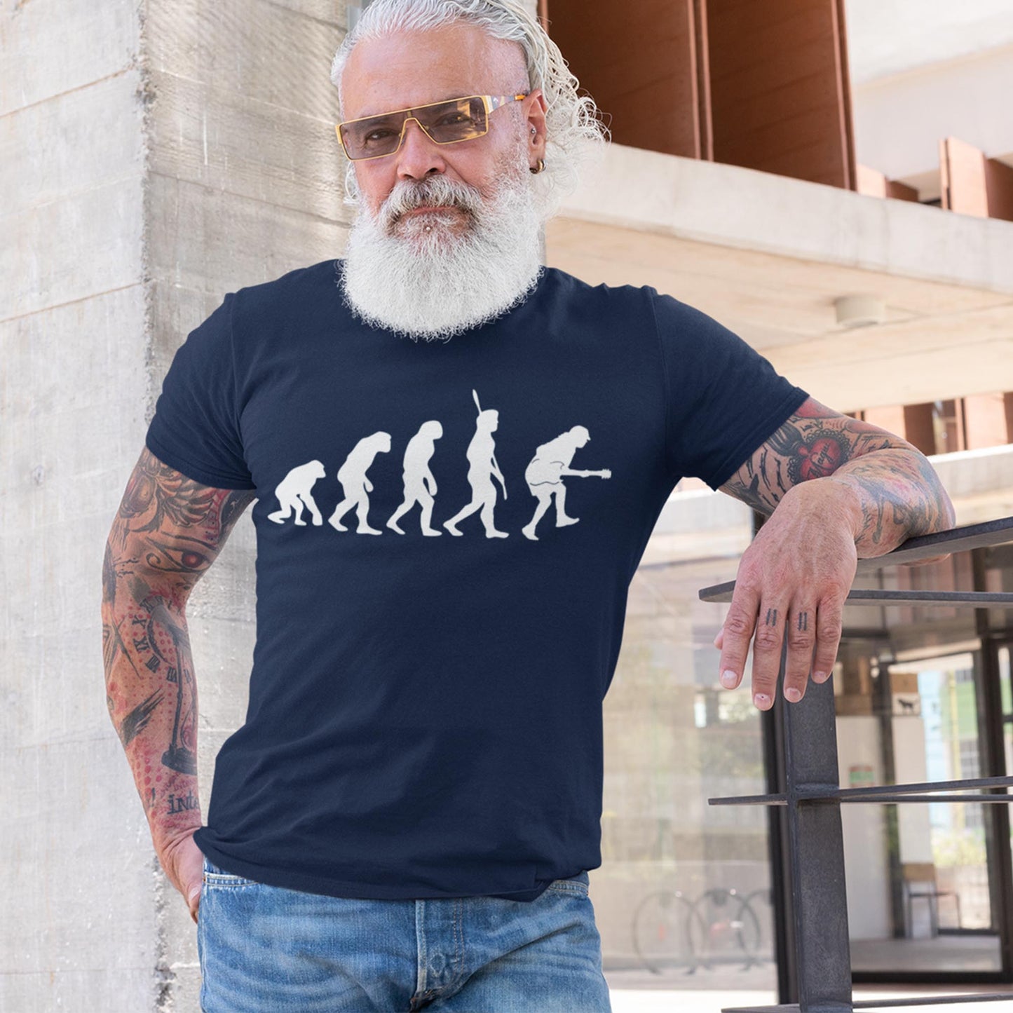 The Evolution Of Rock Unisex T-Shirt