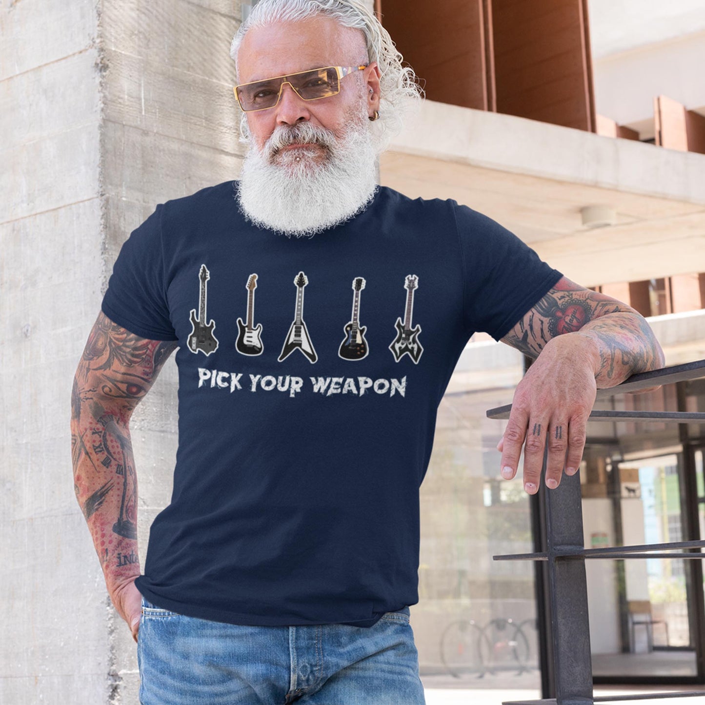 Pick Your Weapon Unisex T-Shirt