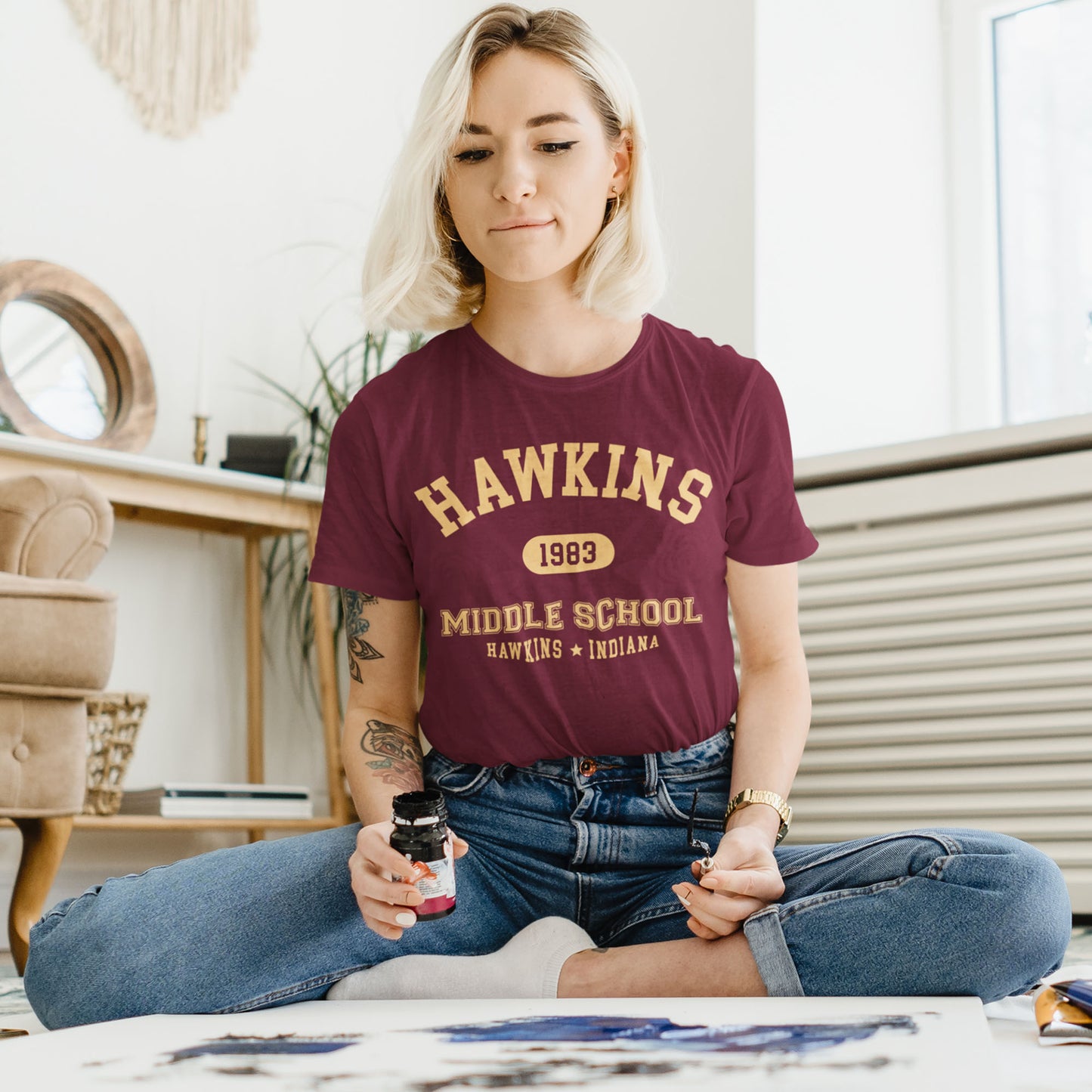 Hawkins Middle School Unisex T-Shirt