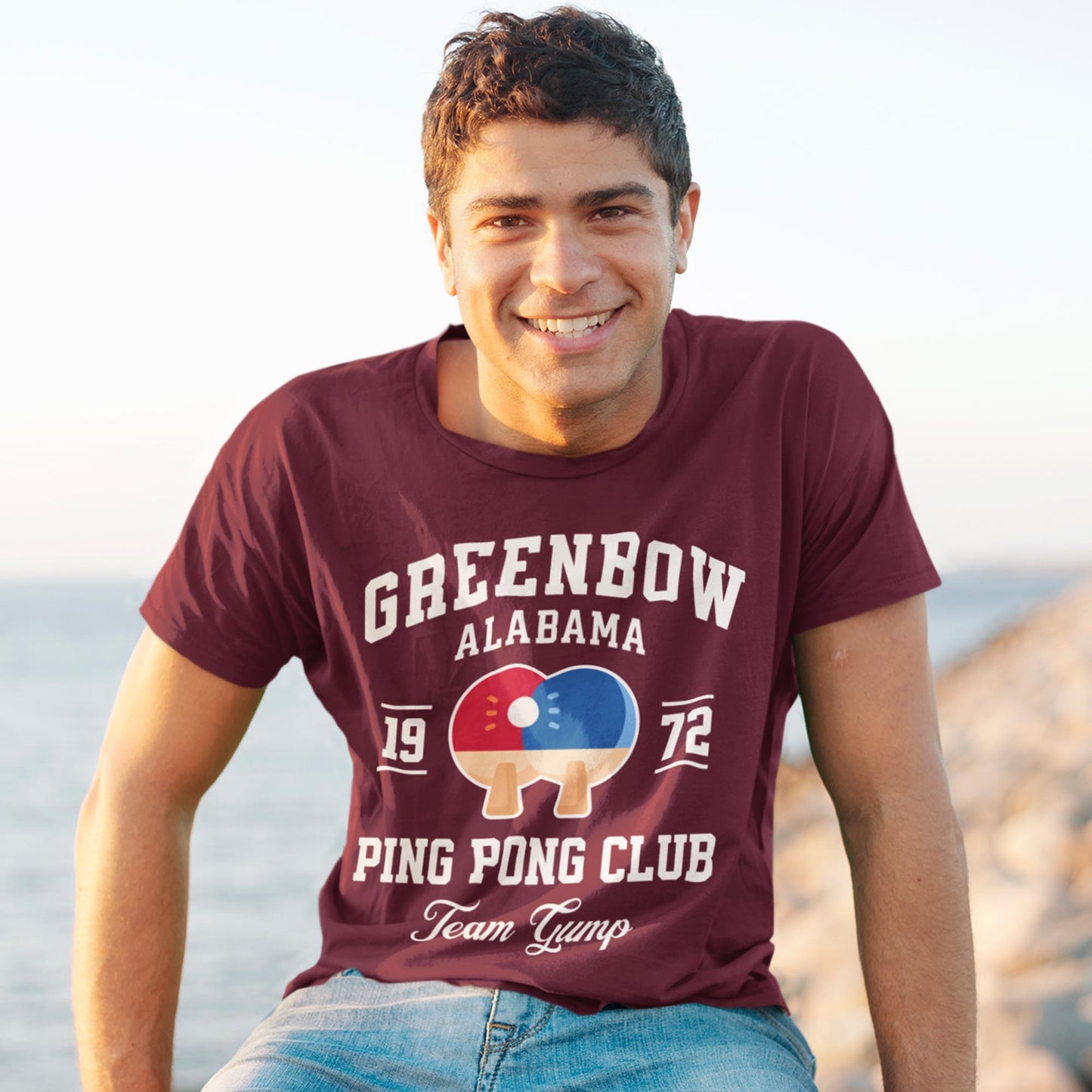 Greenbow Alabama Ping Pong Club Unisex T-Shirt