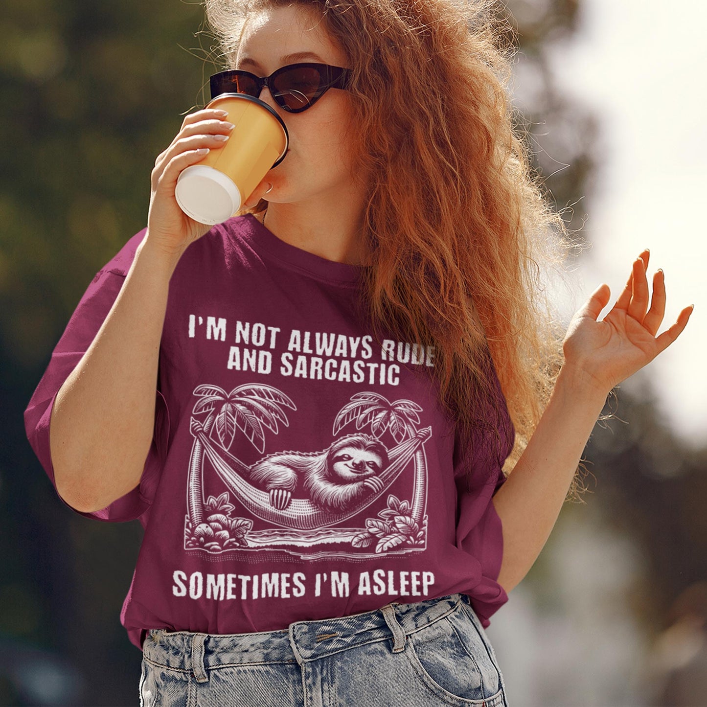 I'm Not Always Rude And Sarcastic - Sometimes I'm Asleep Unisex T-Shirt