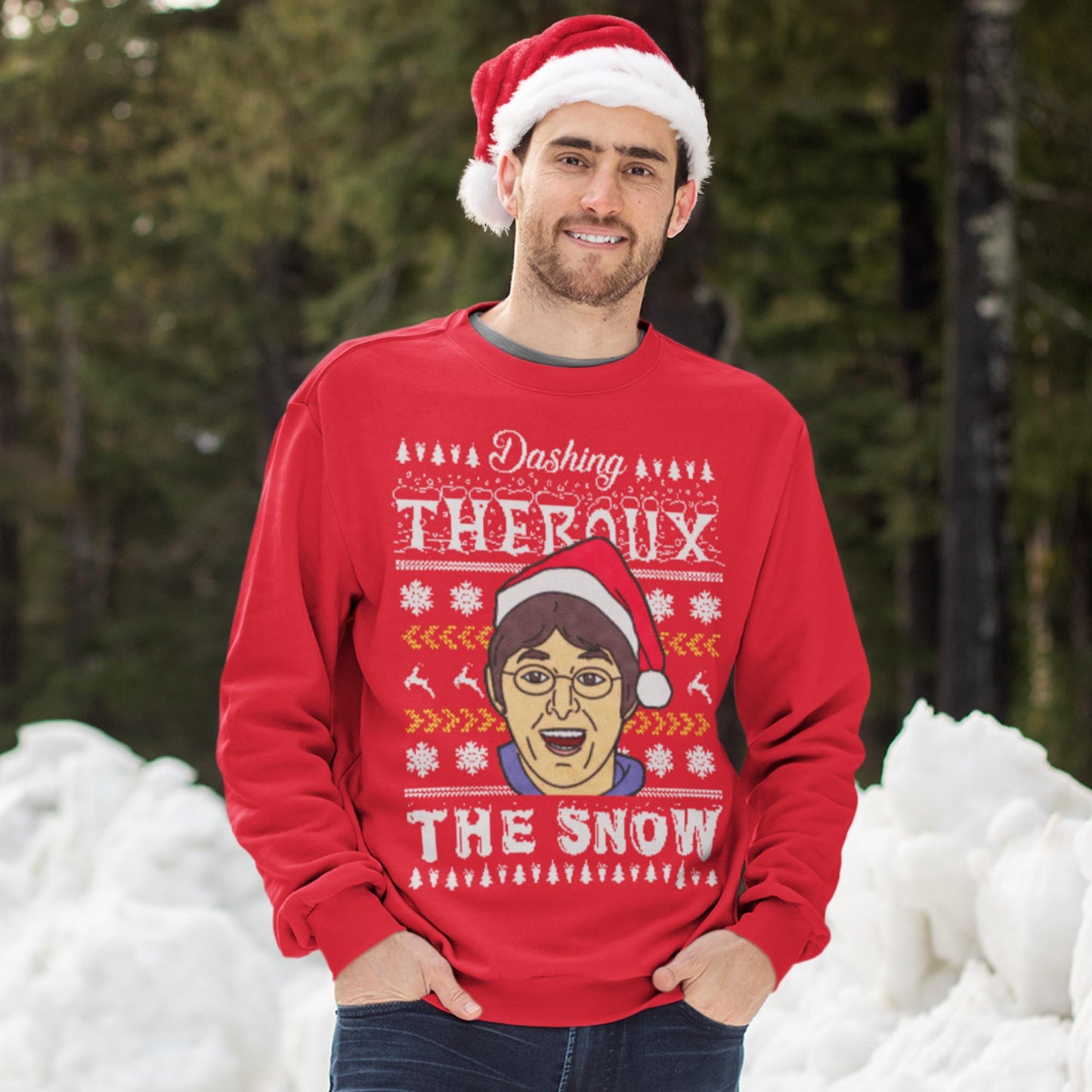 Dashing Theroux The Snow Sweatshirt