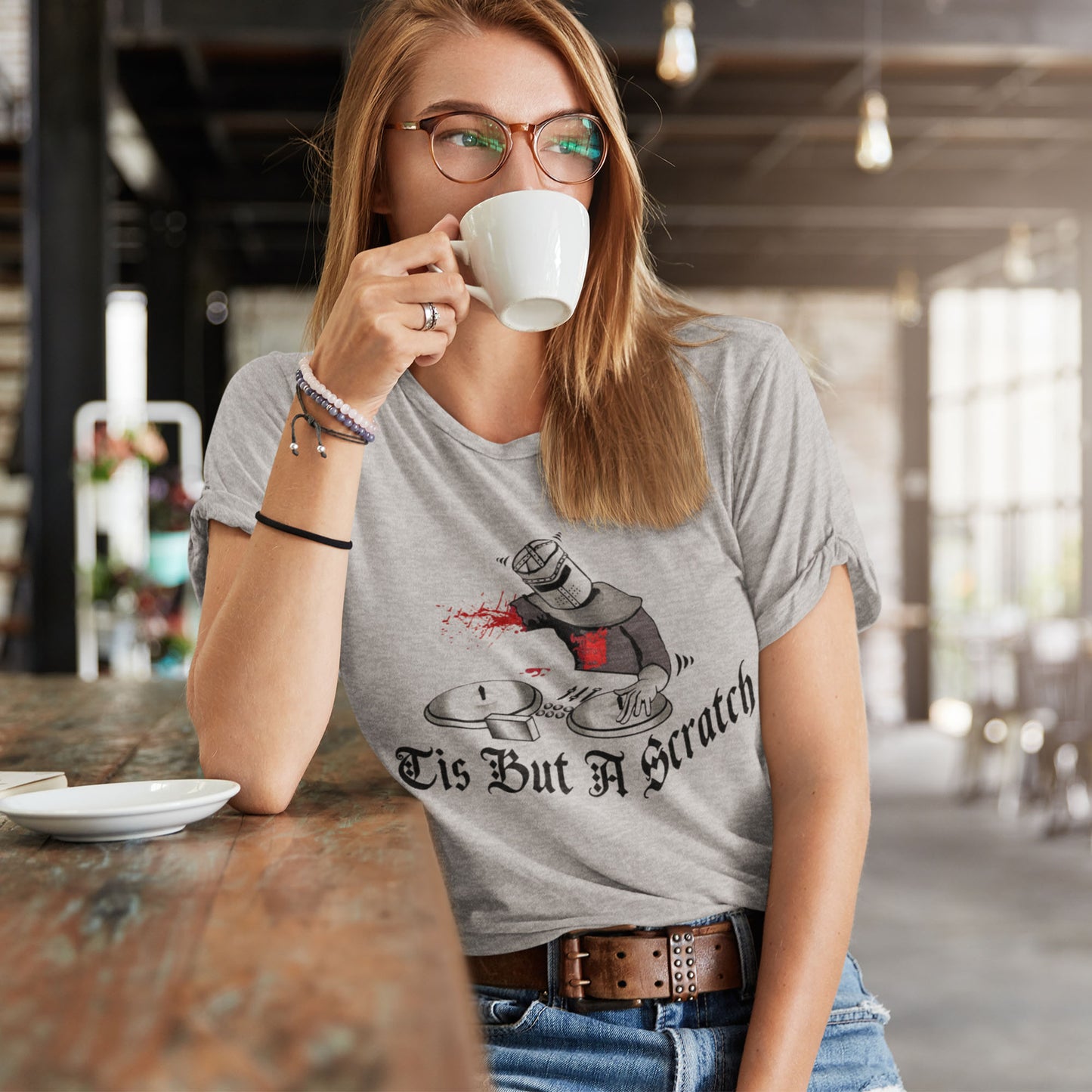 Tis But A Scratch Unisex T-Shirt