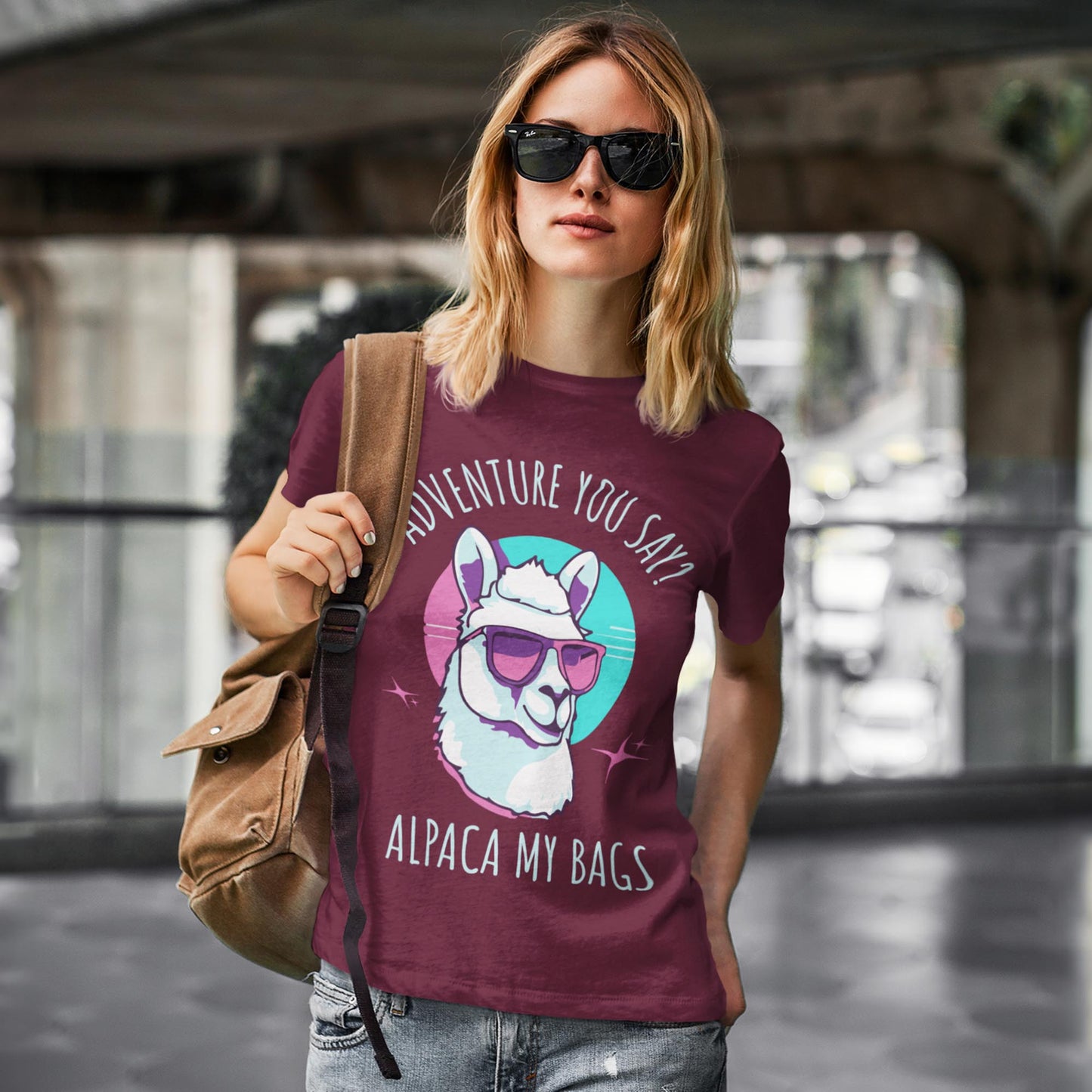 Adventure You Say? Alpaca My Bags Unisex T-Shirt