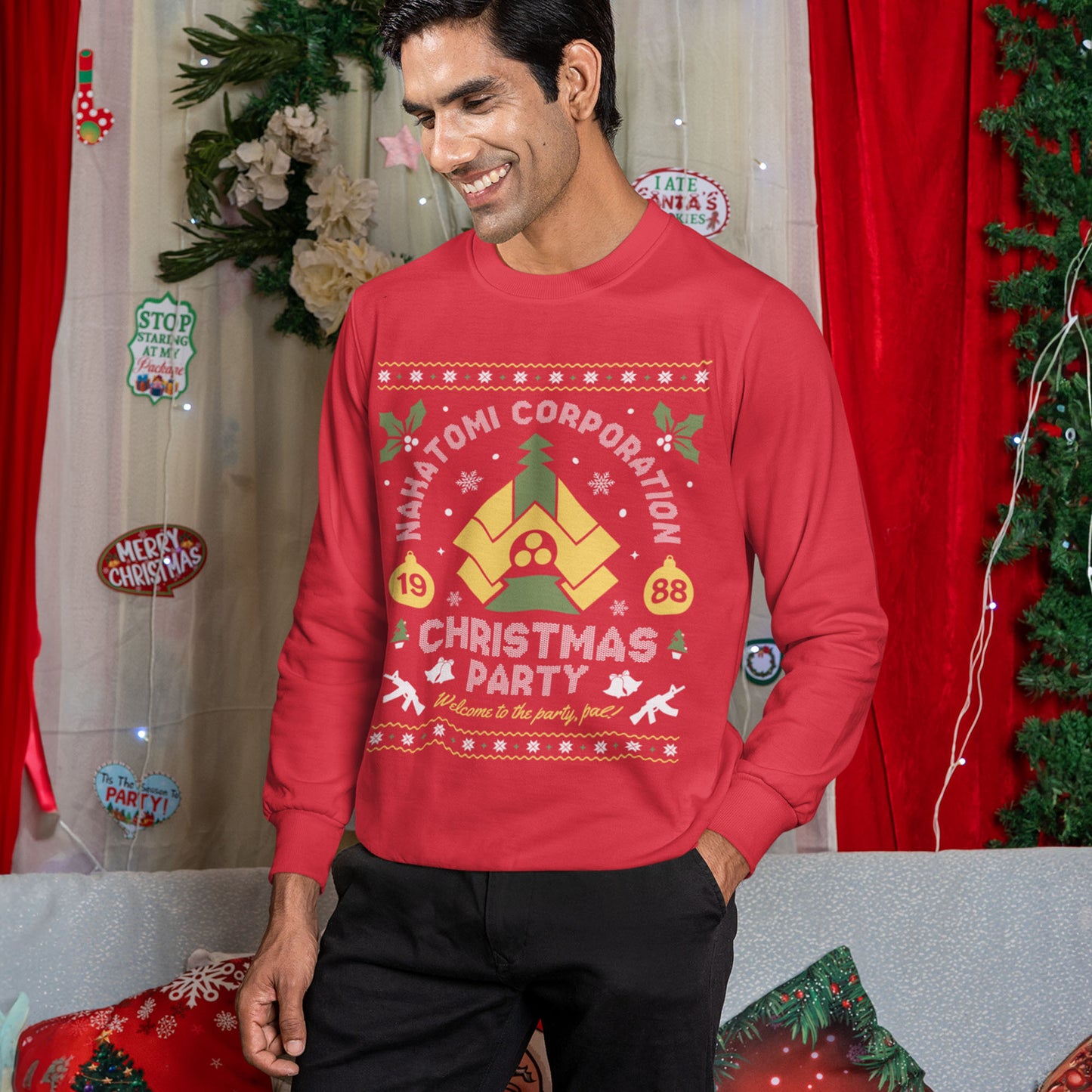 Nakatomi Plaza Christmas Party Sweatshirt