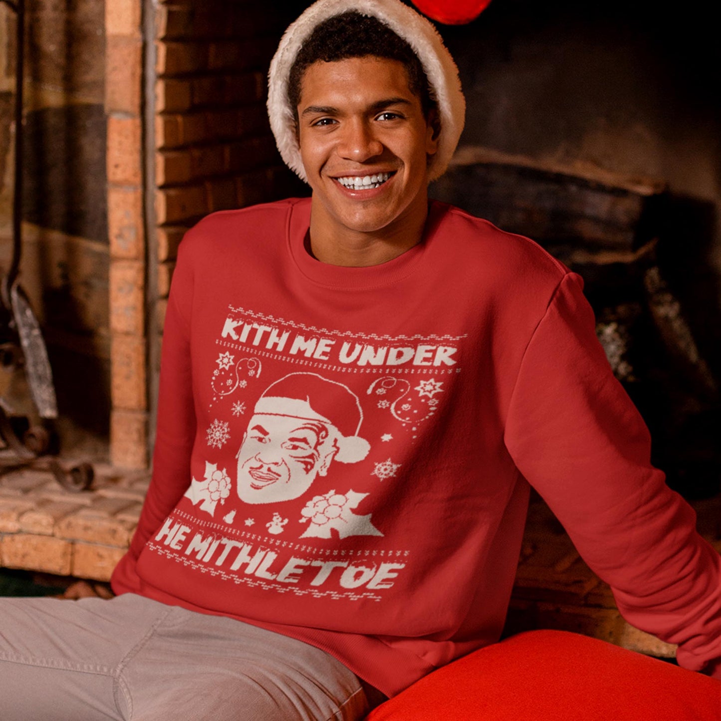 Kith Me Under The Mithletoe Christmas Sweatshirt