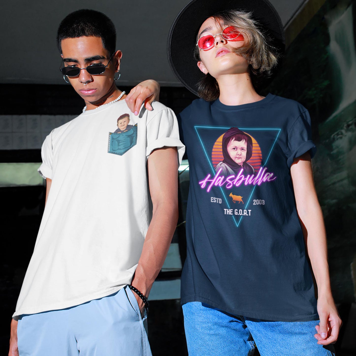 Hasbulla Vintage GOAT Unisex T-Shirt