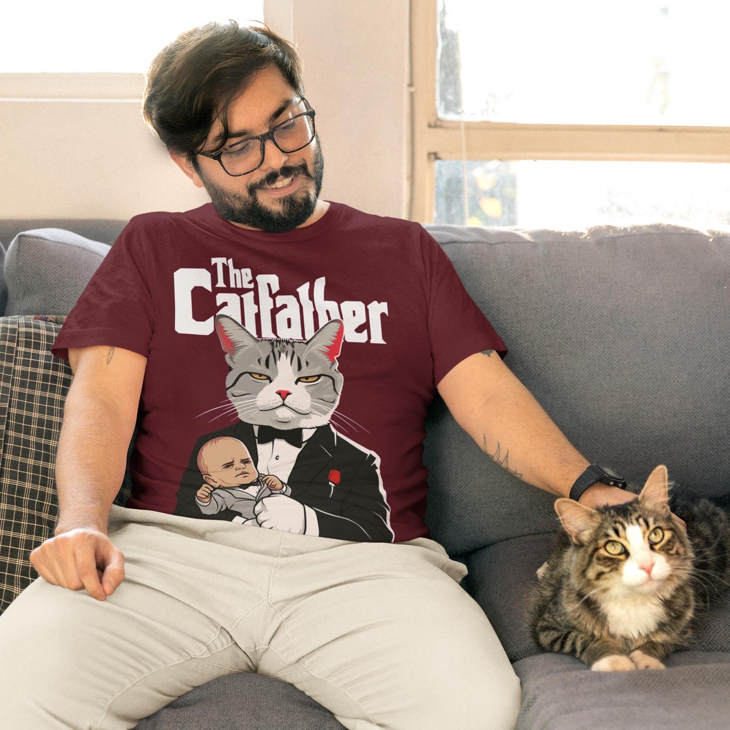 The Catfather Unisex T-Shirt