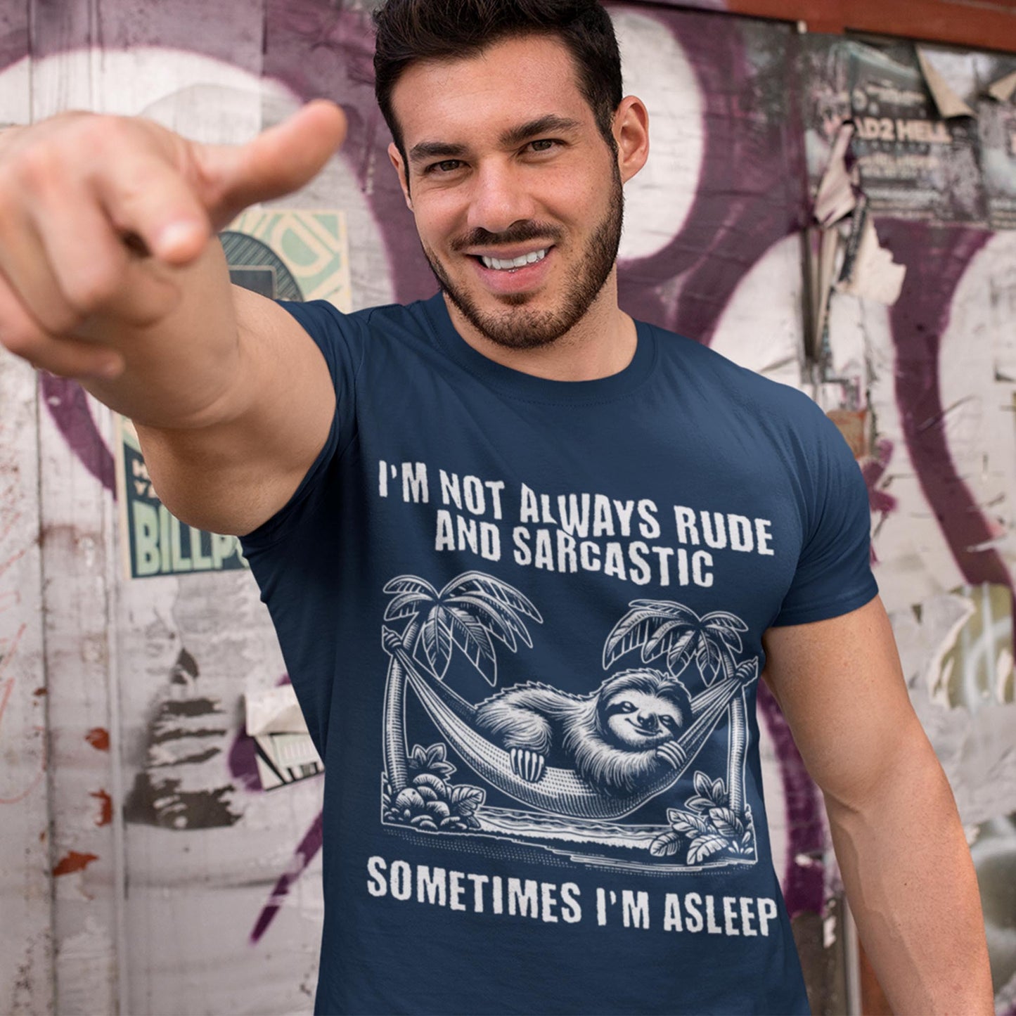 I'm Not Always Rude And Sarcastic - Sometimes I'm Asleep Unisex T-Shirt