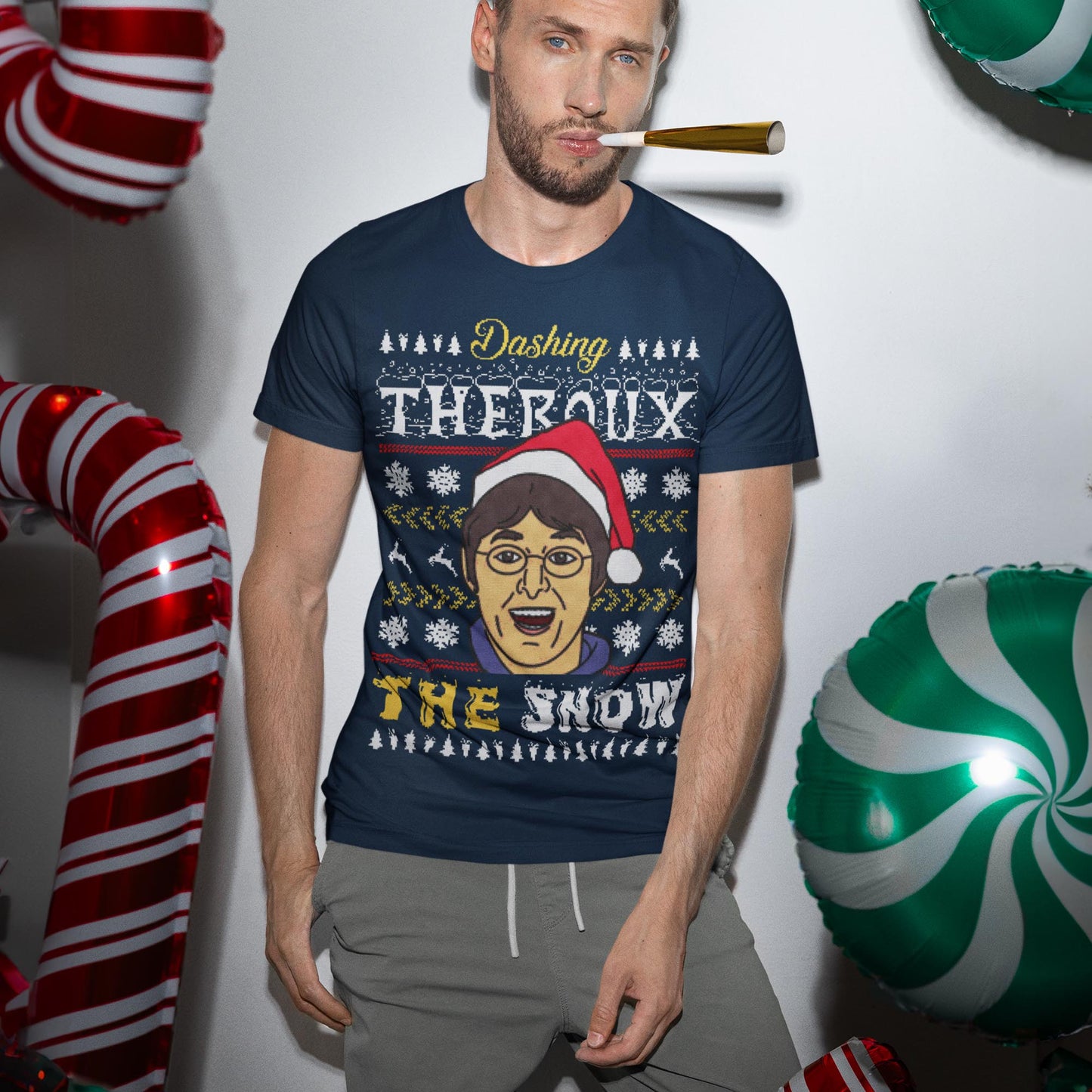 Dashing Theroux The Snow T-Shirt