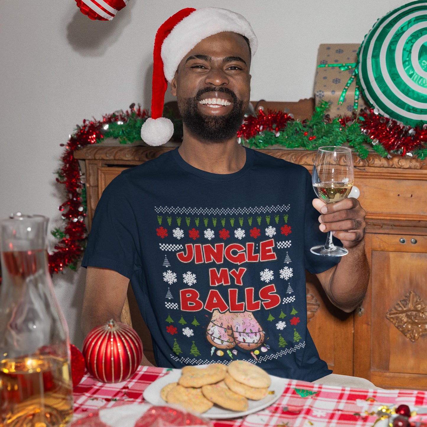 Jingle My Balls Christmas T-Shirt