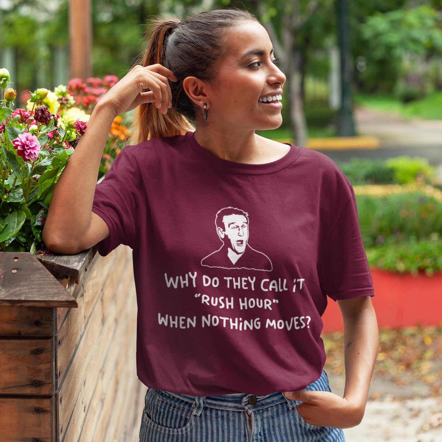 Why Do They Call It Rush Hour When Nothing Moves? Unisex T-Shirt