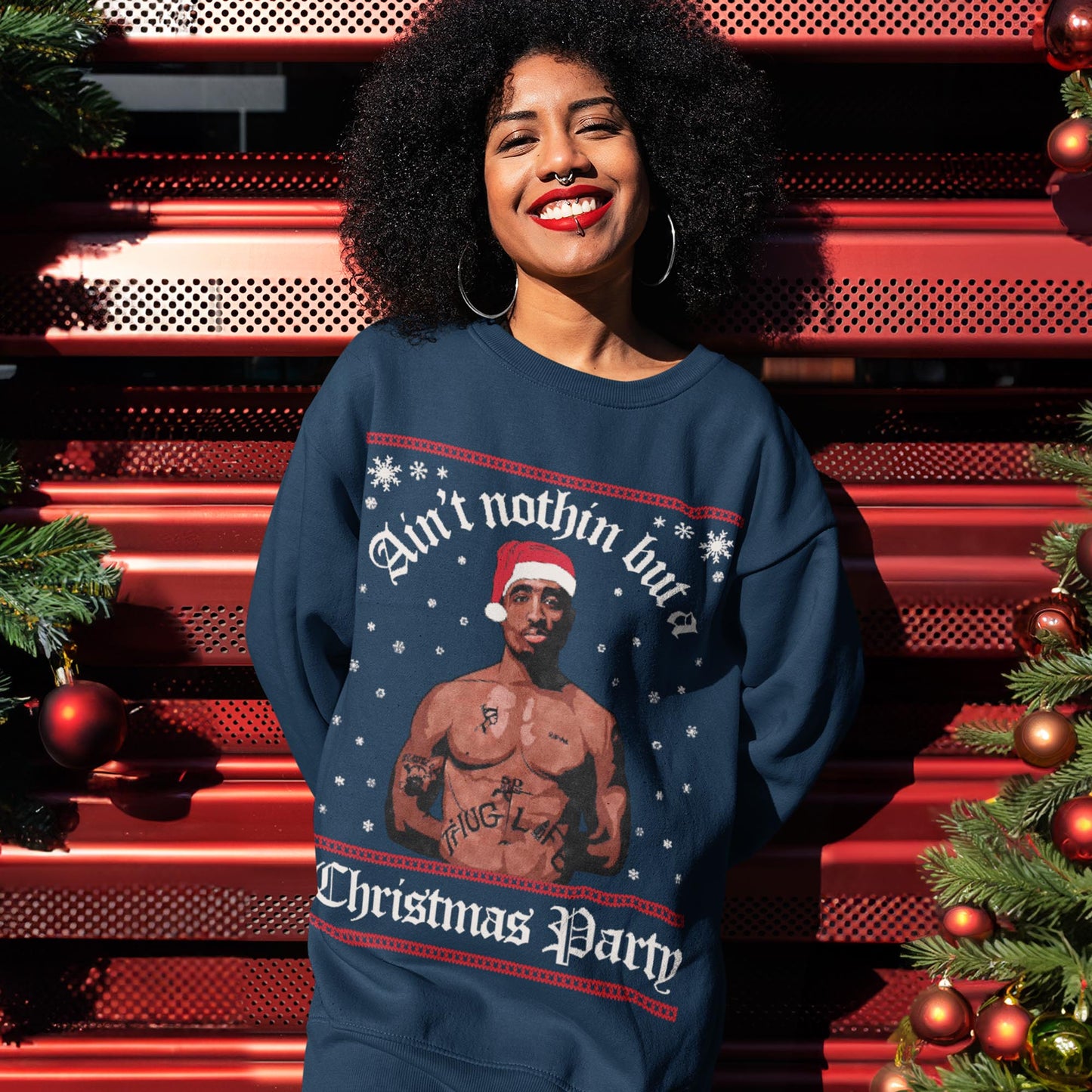 Ain't Nothin But A Christmas Party Sweatshirt