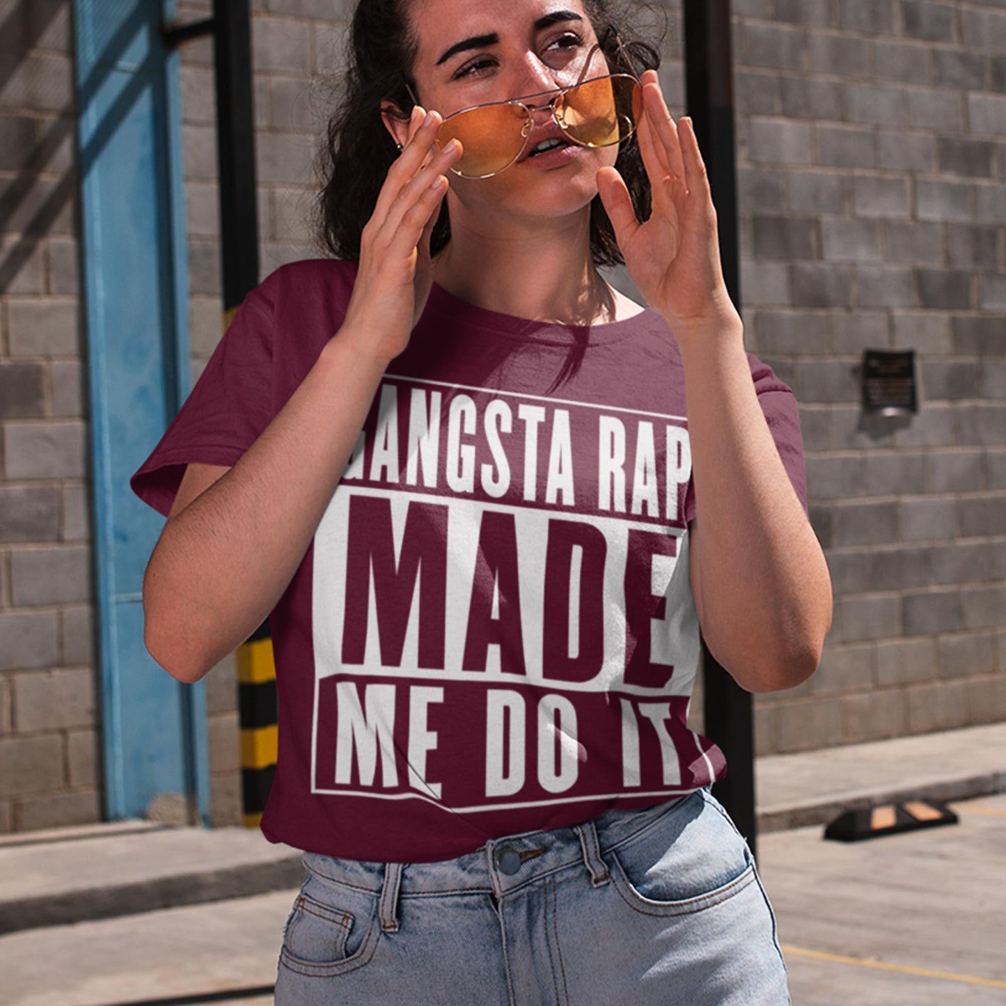 Gangsta Rap Made Me Do It Unisex T-Shirt