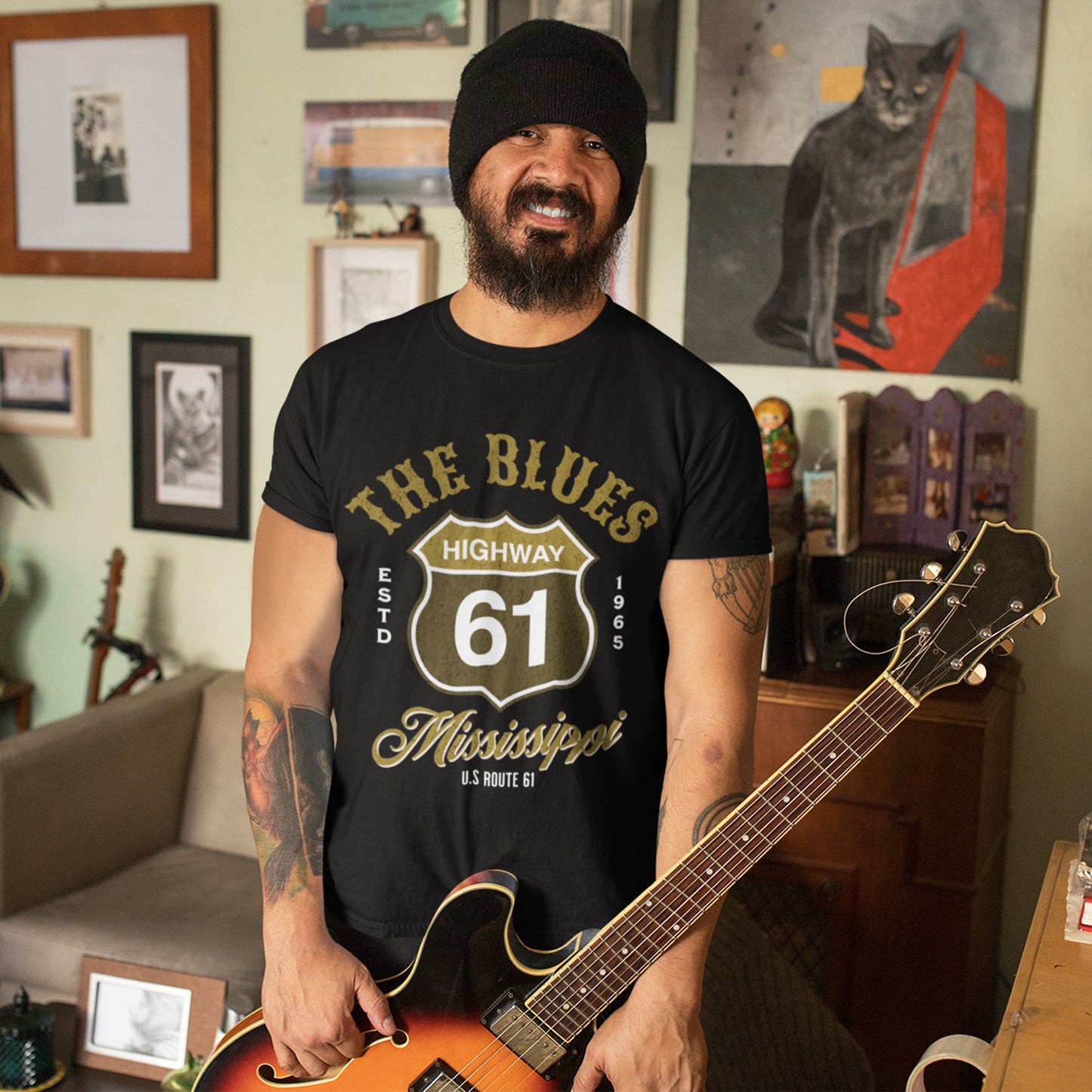 The Blues Highway 61 Unisex T-Shirt