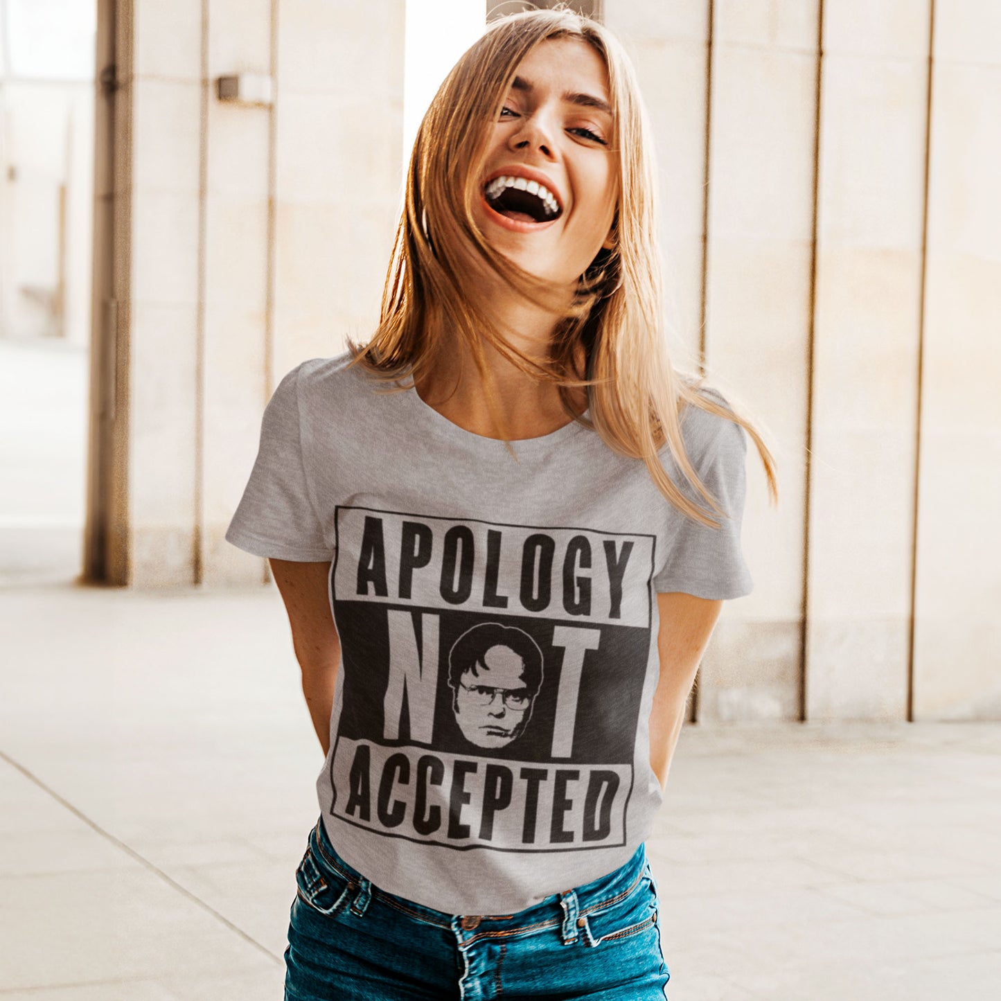 Dwight Schrute Apology Not Accepted Unisex T-Shirt