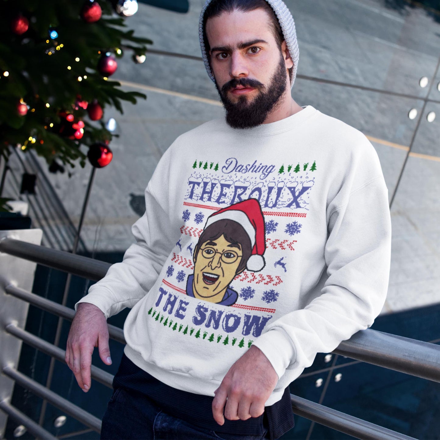 Dashing Theroux The Snow Sweatshirt