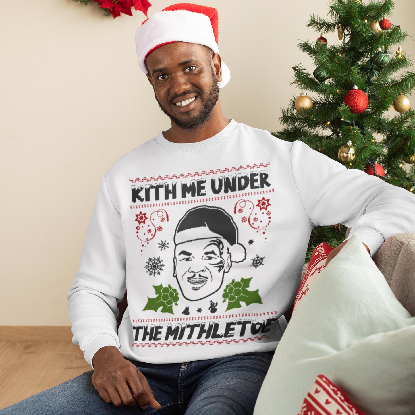 Kith Me Under The Mithletoe Christmas Sweatshirt
