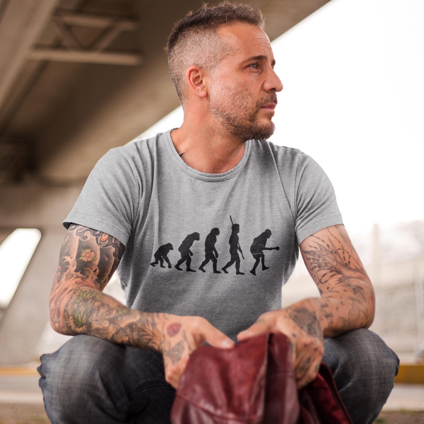 The Evolution Of Rock Unisex T-Shirt