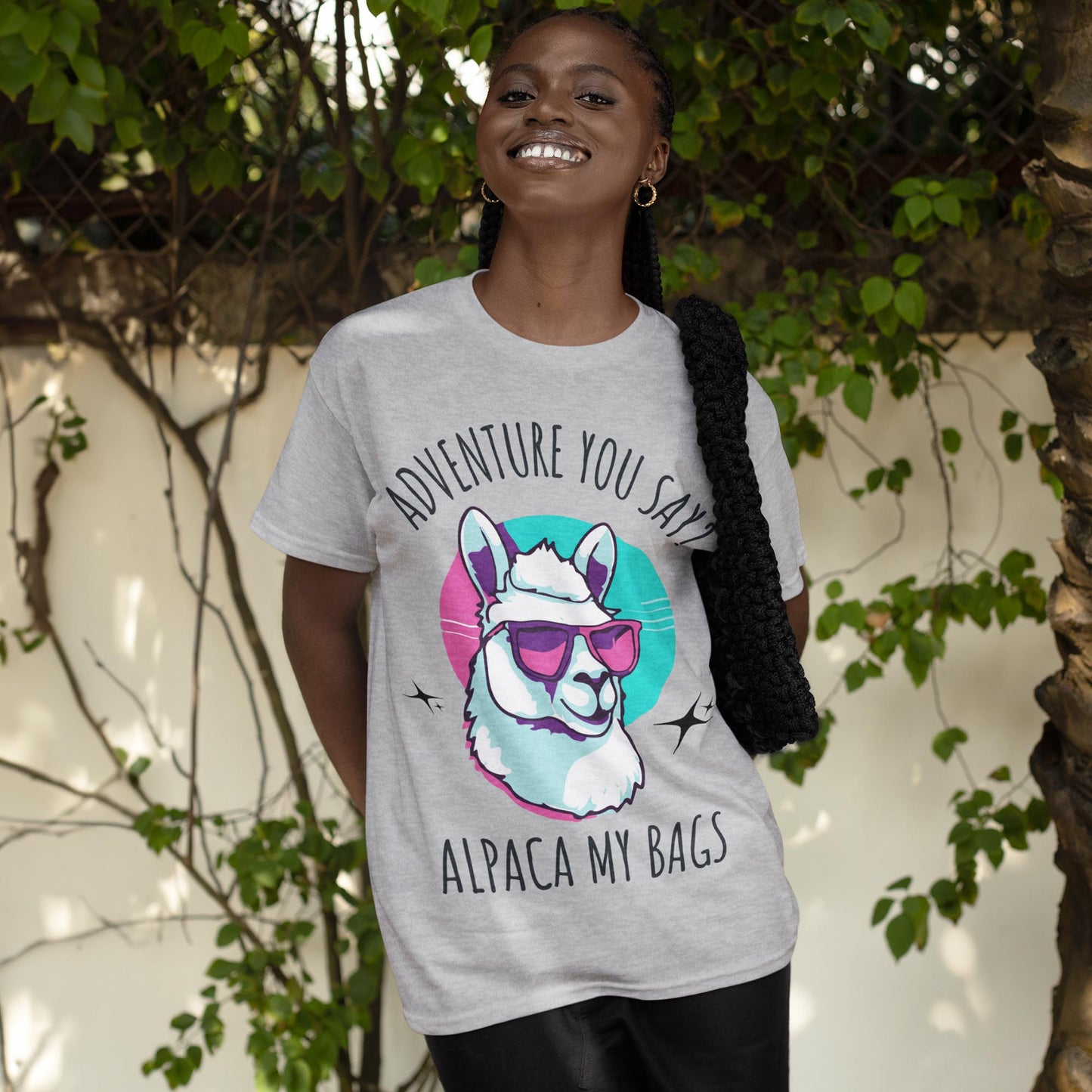 Adventure You Say? Alpaca My Bags Unisex T-Shirt