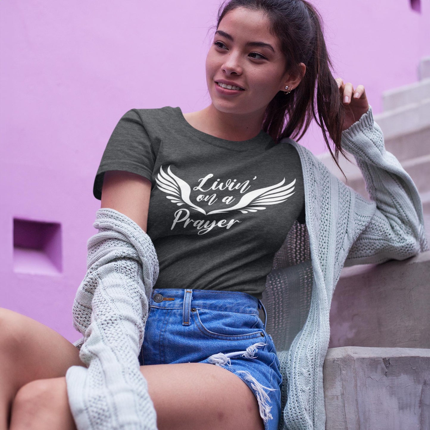 Livin' On A Prayer Unisex T-Shirt