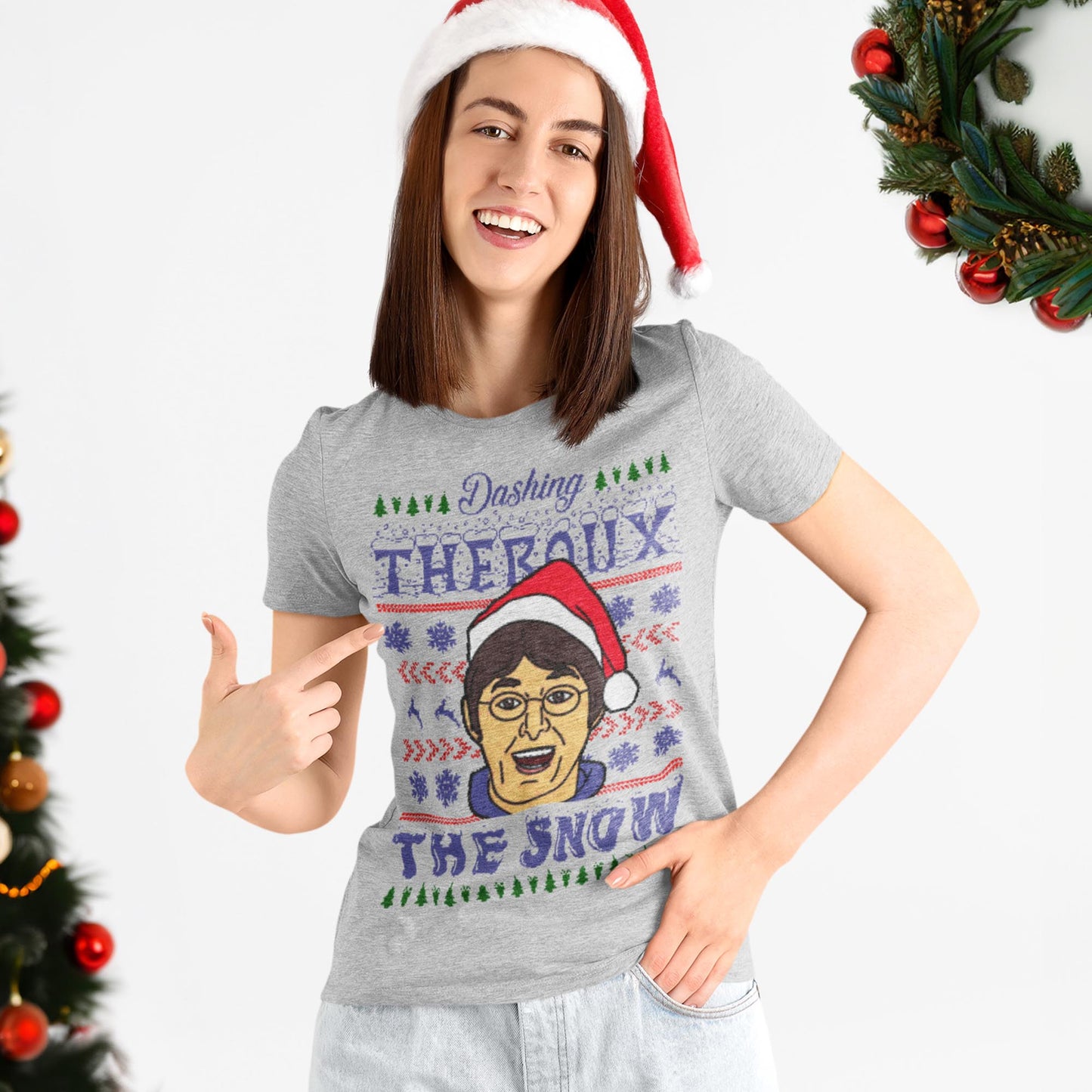 Dashing Theroux The Snow T-Shirt