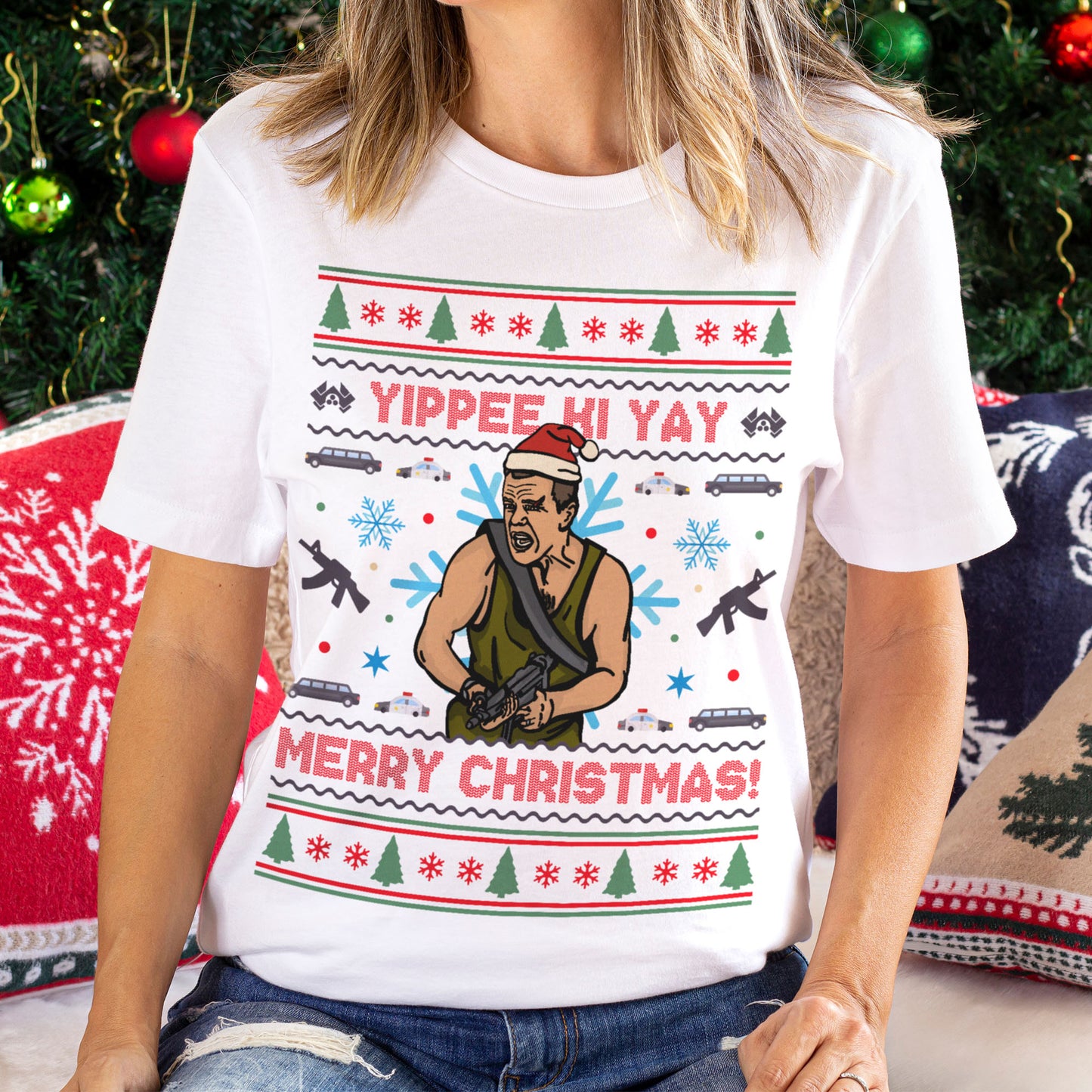 Yippee Ki Yay Merry Christmas T-Shirt