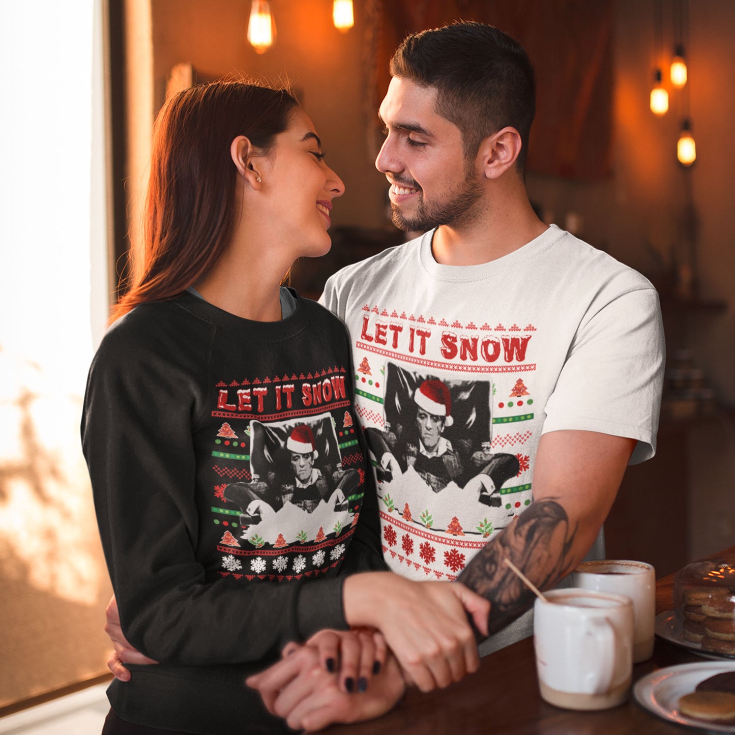 Scarface Let It Snow Christmas Sweatshirt