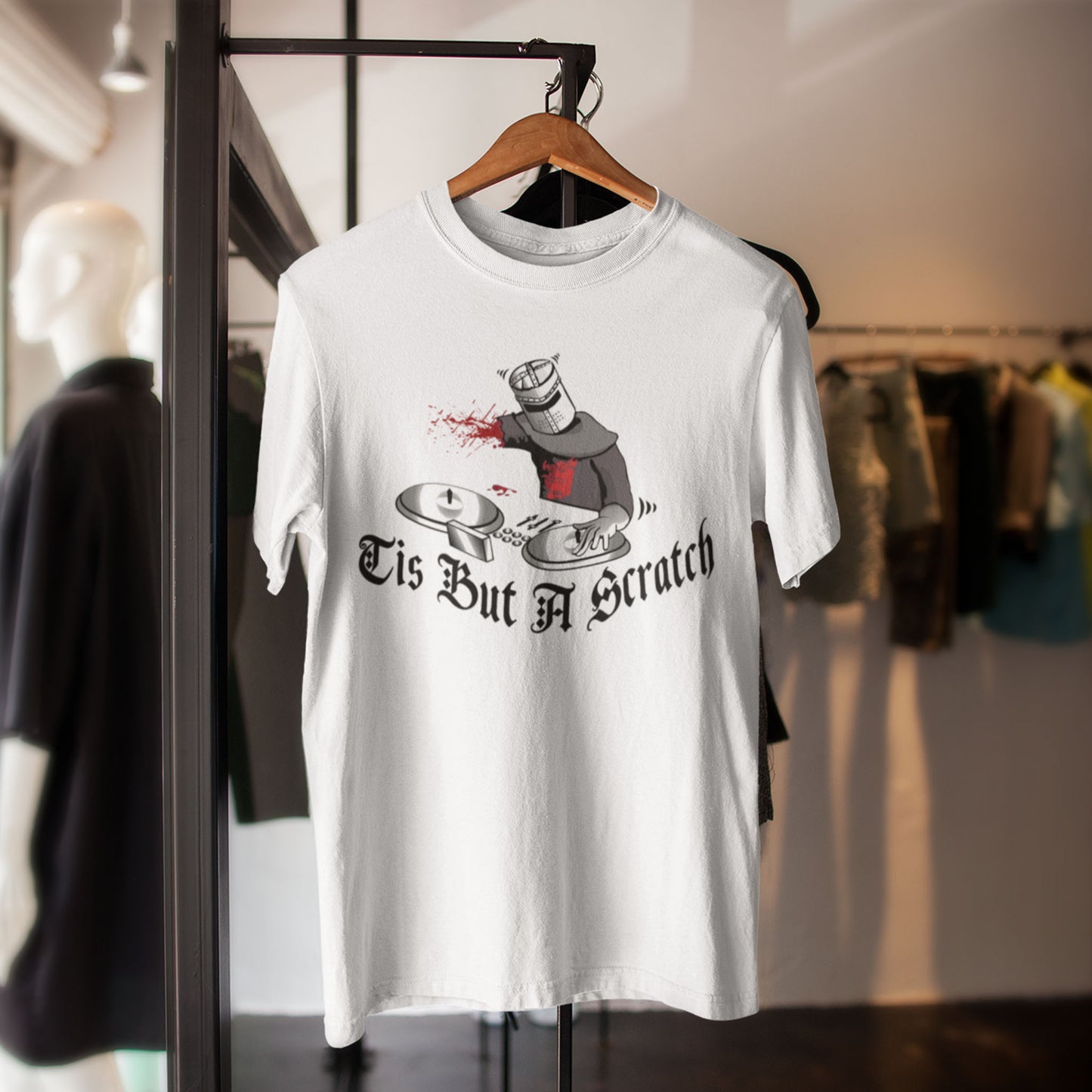 Tis But A Scratch Unisex T-Shirt
