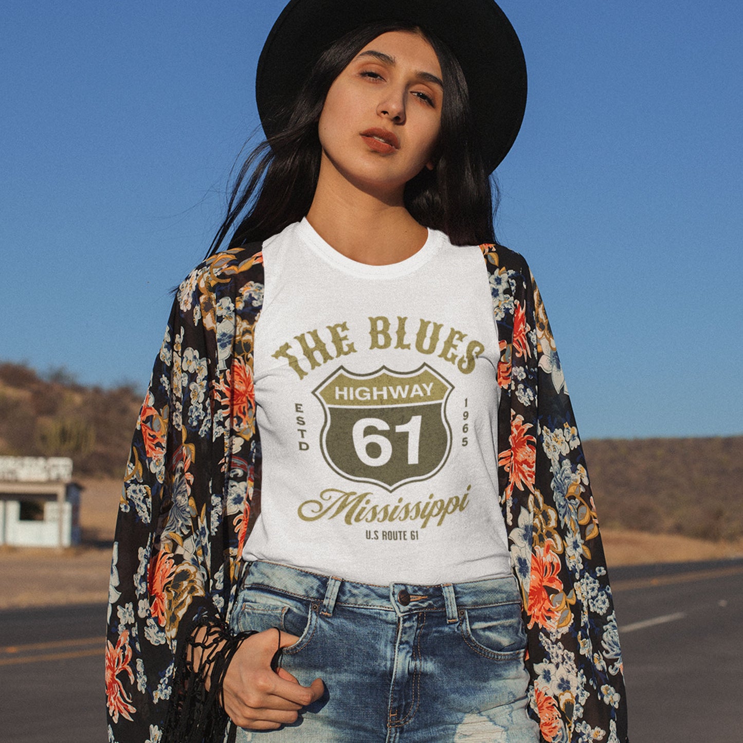 The Blues Highway 61 Unisex T-Shirt