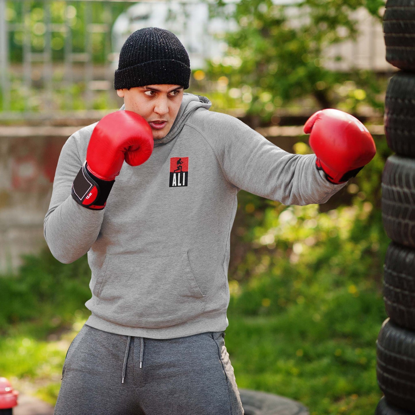 Muhammad Ali Front & Back Unisex Hoodie